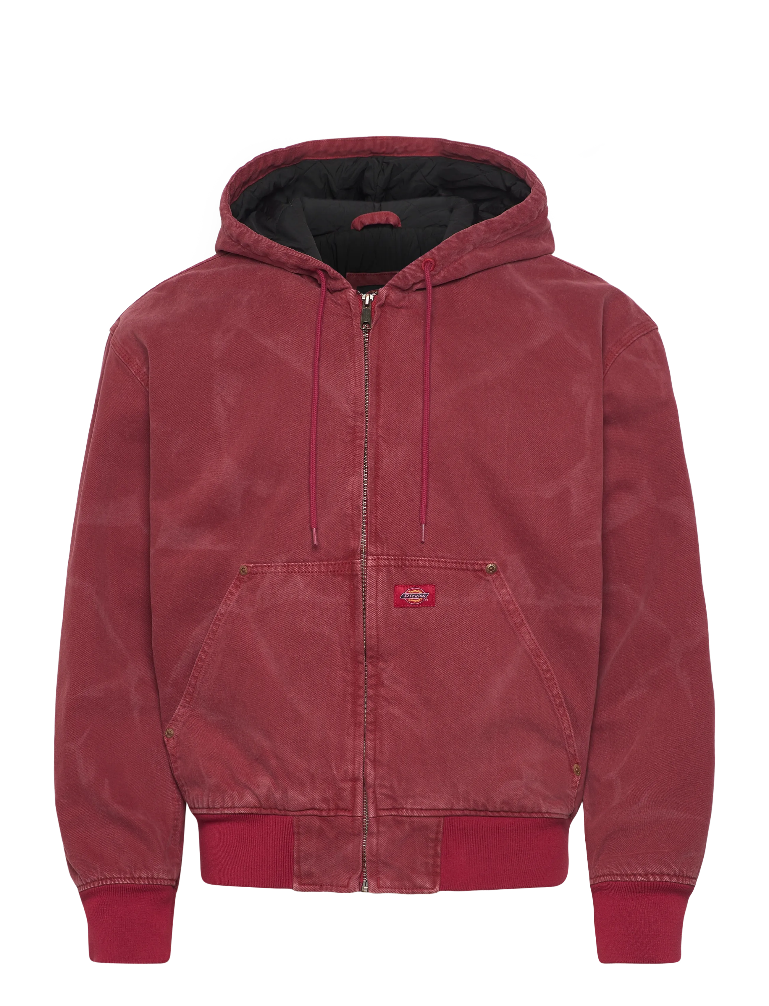 DICKIES Hilham Lined Denim Hooded Bomber Rot - XS - Herren