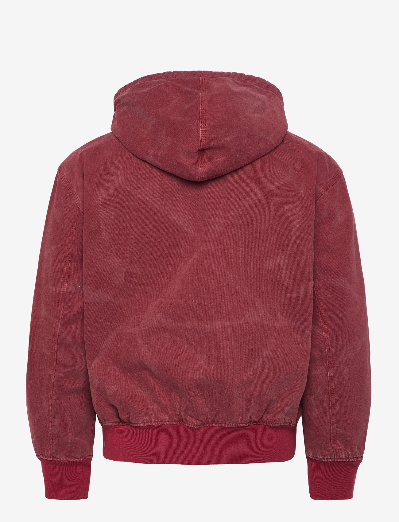 Dickies - LINED DENIM HOODED BOMBER - fodrade jeansjackor - garnet - 2