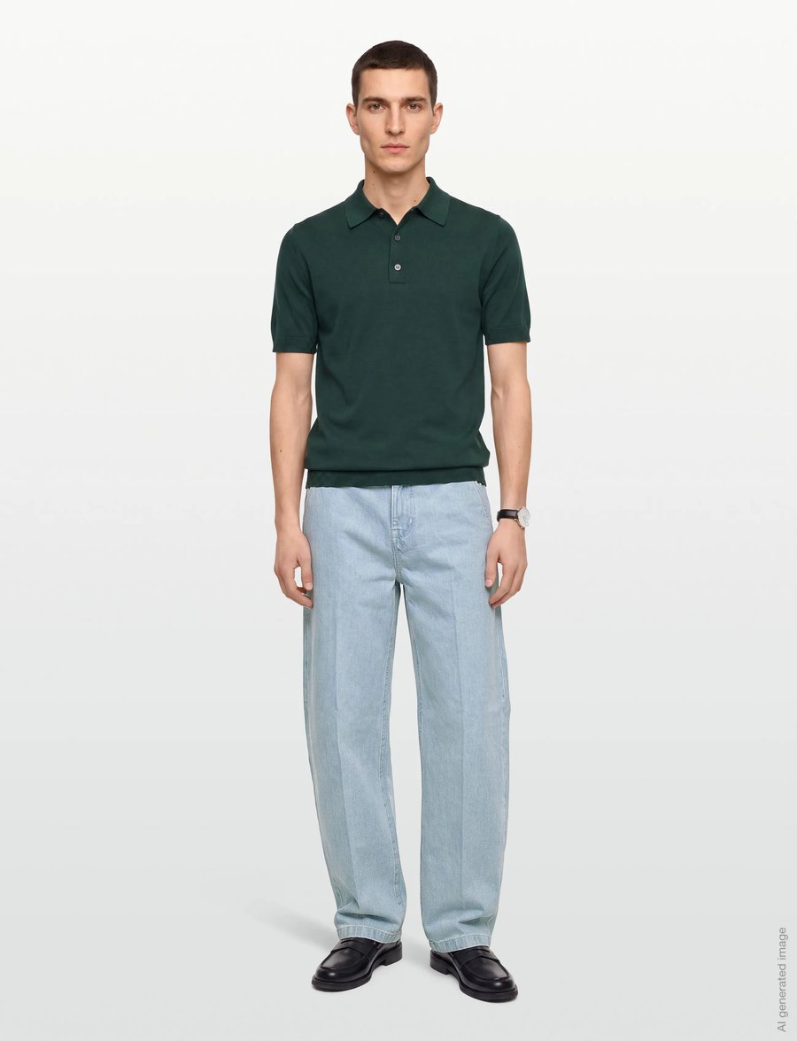 Dickies - 877 BARREL WORK JEANS - alt kitsenevad teksad - vintage aged blue - 0