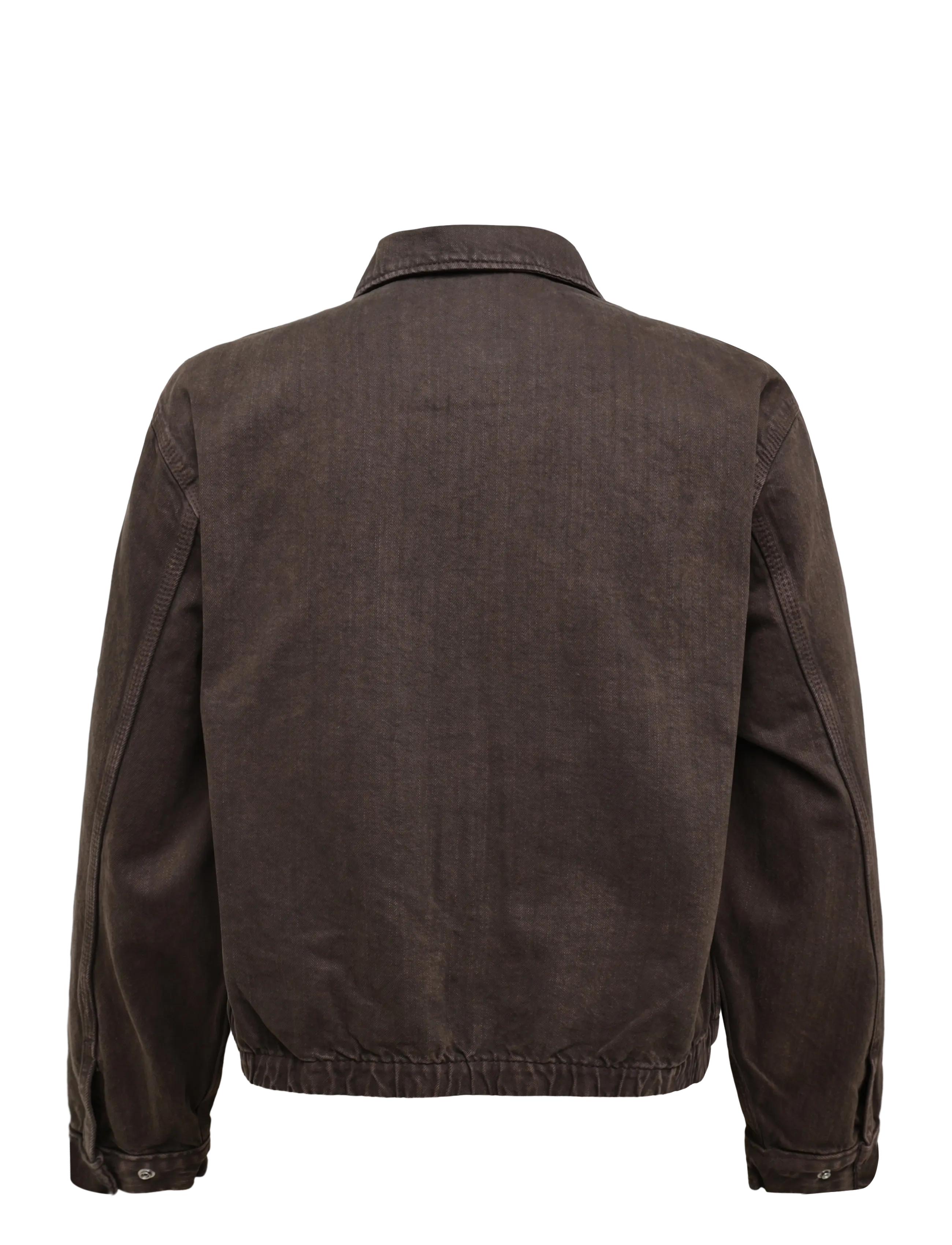 Dickies - EDGEWOOD UNLINED DENIM JACKET - uforede denimjakker - dark brown - 1