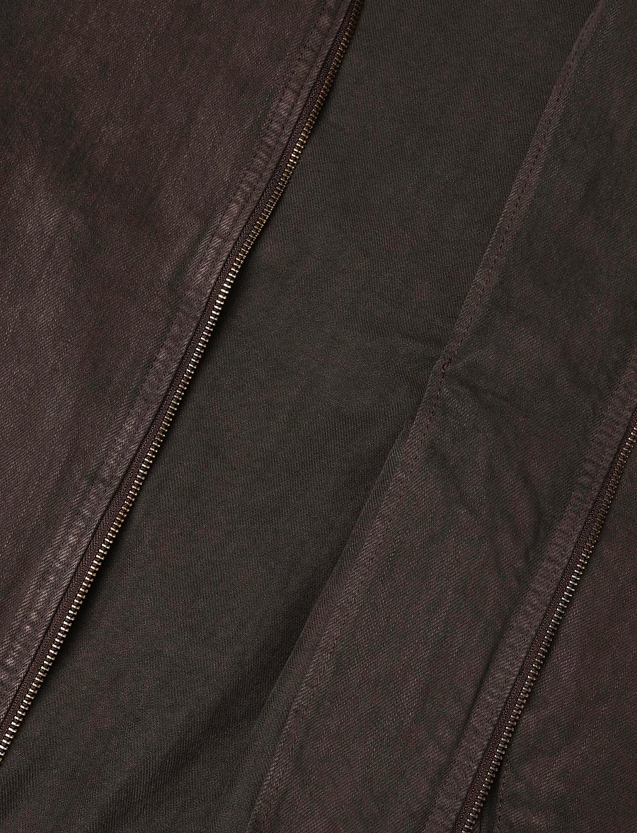 Dickies - EDGEWOOD UNLINED DENIM JACKET - uforede denimjakker - dark brown - 4