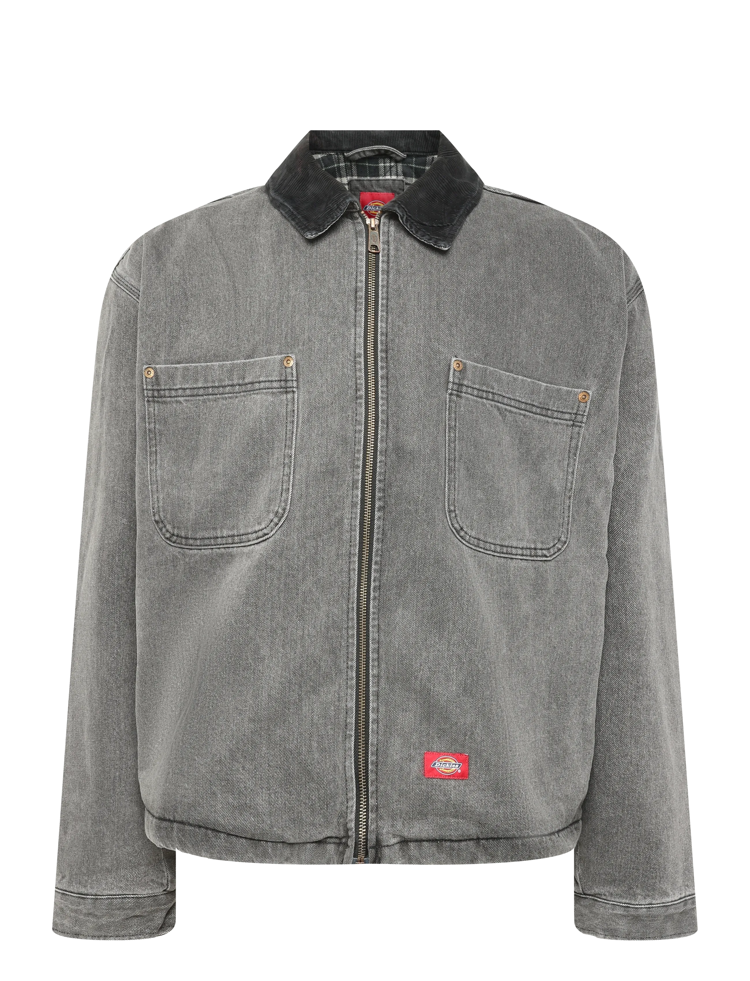 Dickies TAYLOR DENIM JACKET - Jacken & Mäntel - BLACK WASH / grey