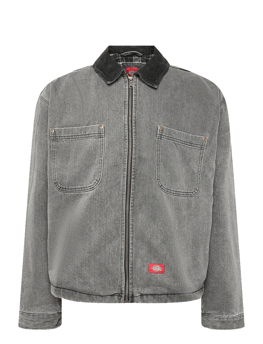 Dickies - TAYLOR DENIM JACKET - gefütterte denimjacken - black wash - 0