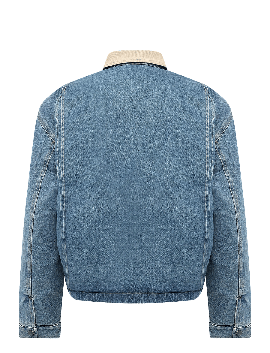 Dickies - TAYLOR DENIM JACKET - voodriga teksatagid - mid blue fade wash - 1
