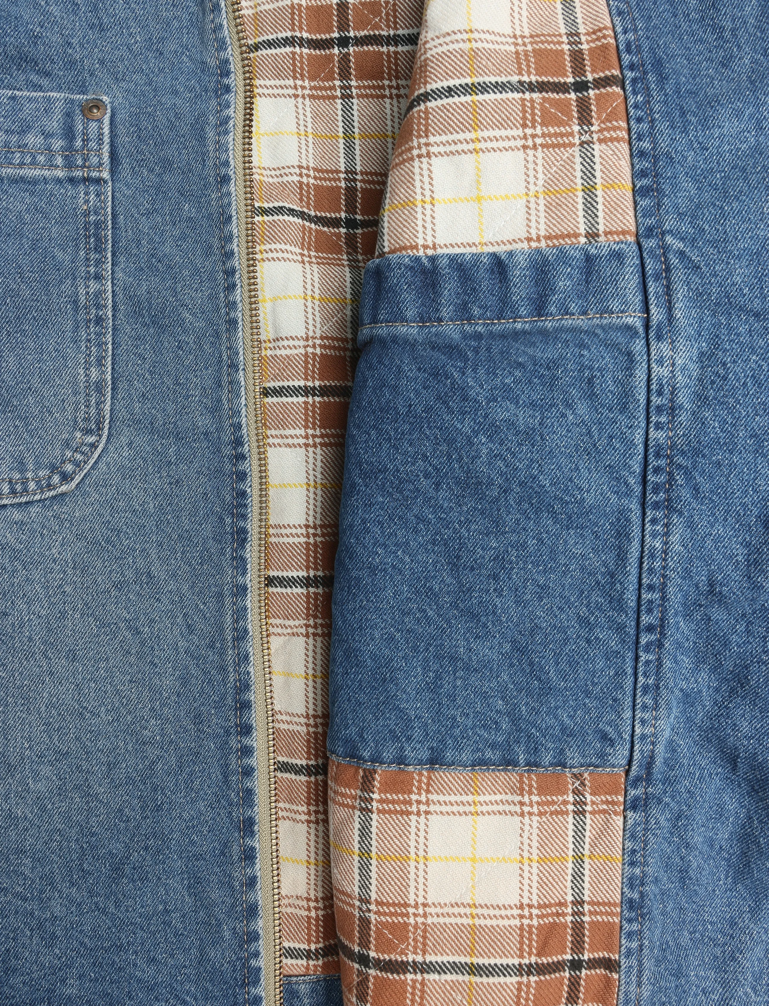 Dickies - TAYLOR DENIM JACKET - voodriga teksatagid - mid blue fade wash - 4