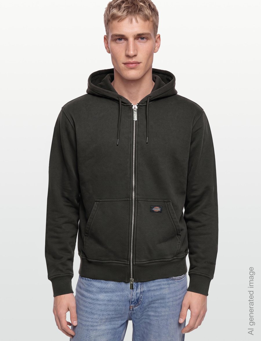 Dickies - SUTCLIFFE FULL ZIP HOODIE - kapuzenpullover - black - 3
