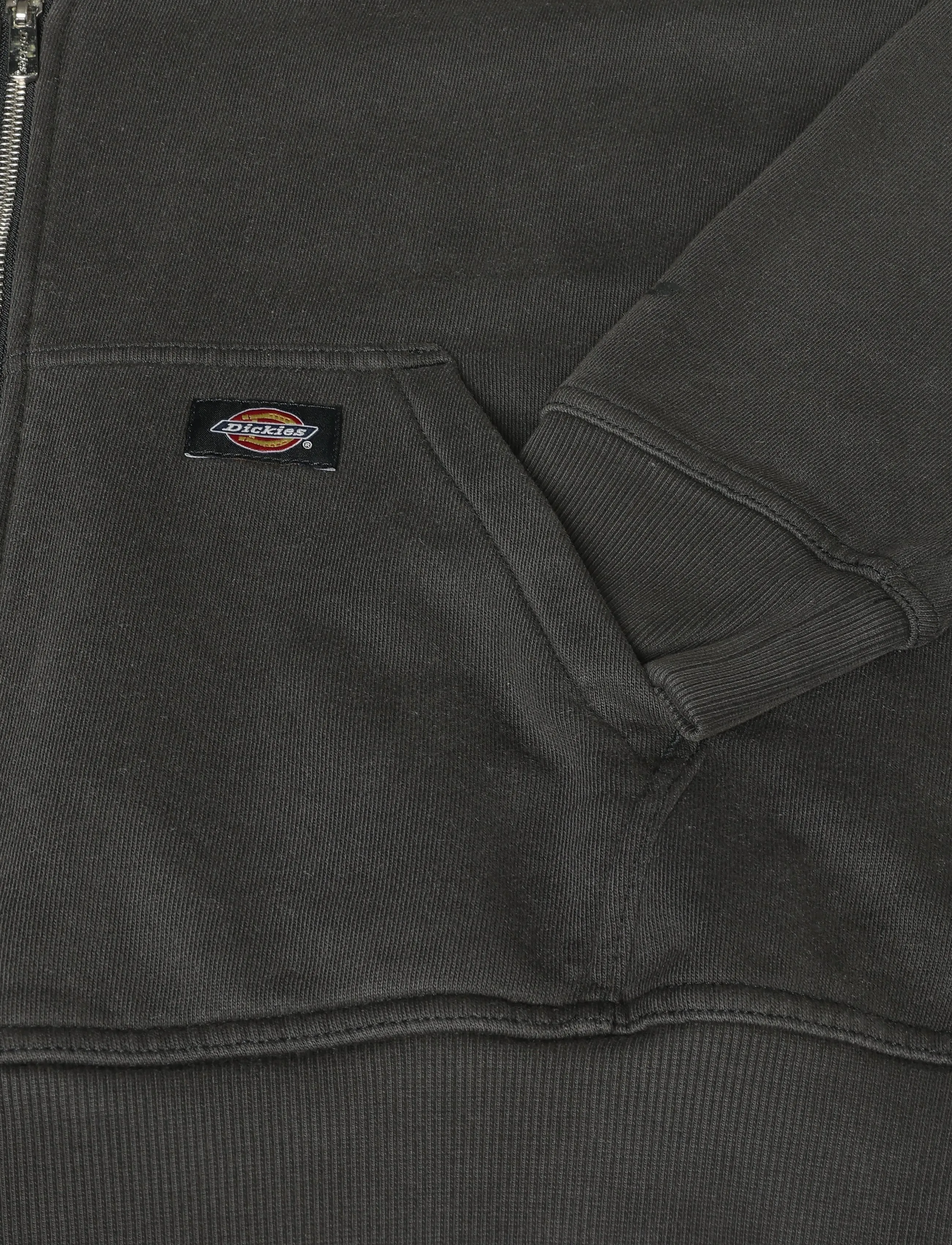Dickies - SUTCLIFFE FULL ZIP HOODIE - kapuzenpullover - black - 3