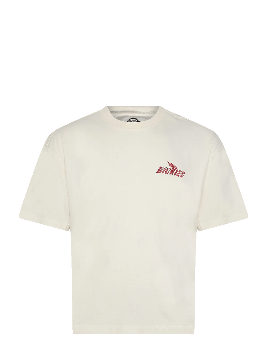 Dickies - SHONTO SS TEE - kortärmade t-shirts - egret - 0