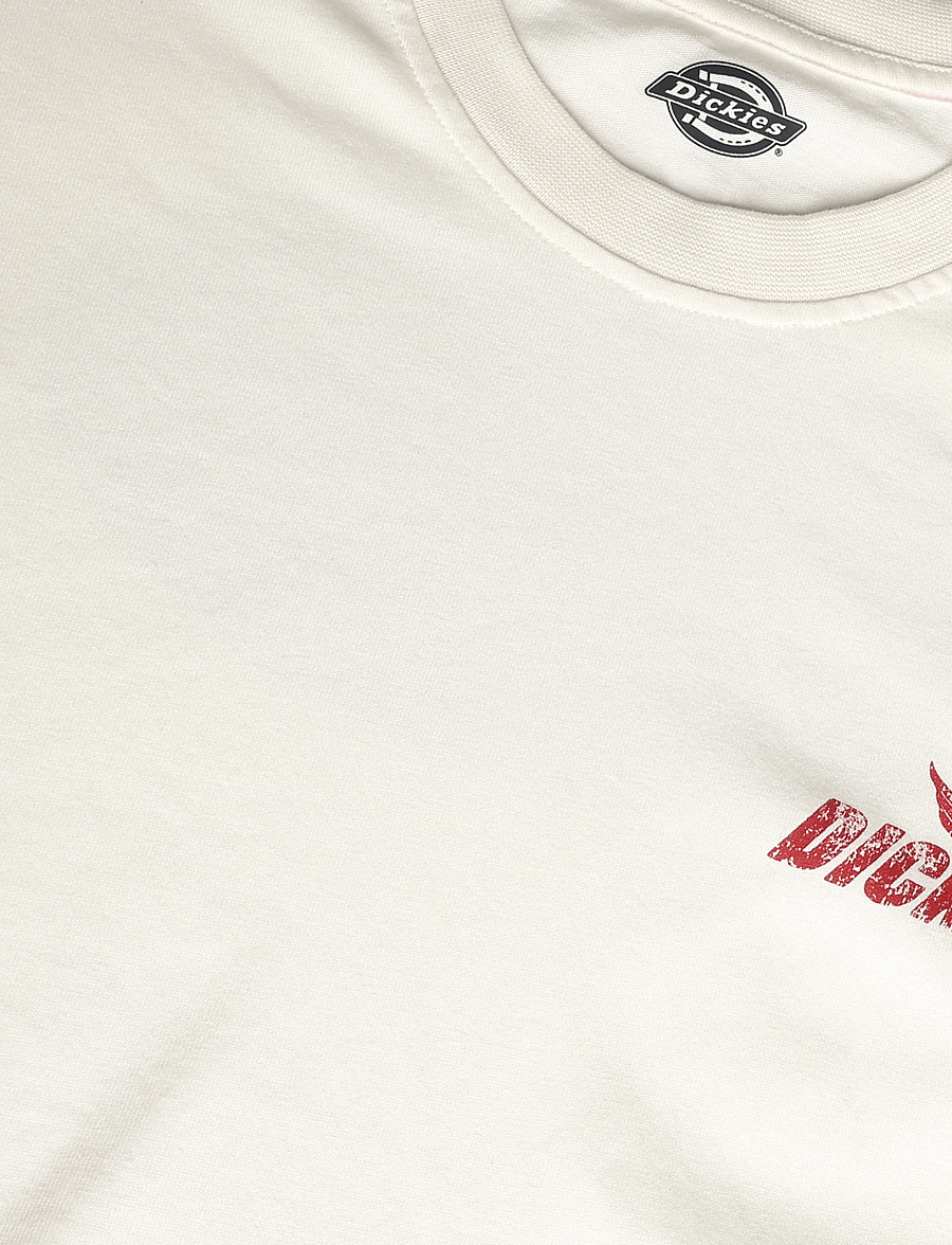 Dickies - SHONTO SS TEE - kortärmade t-shirts - egret - 2