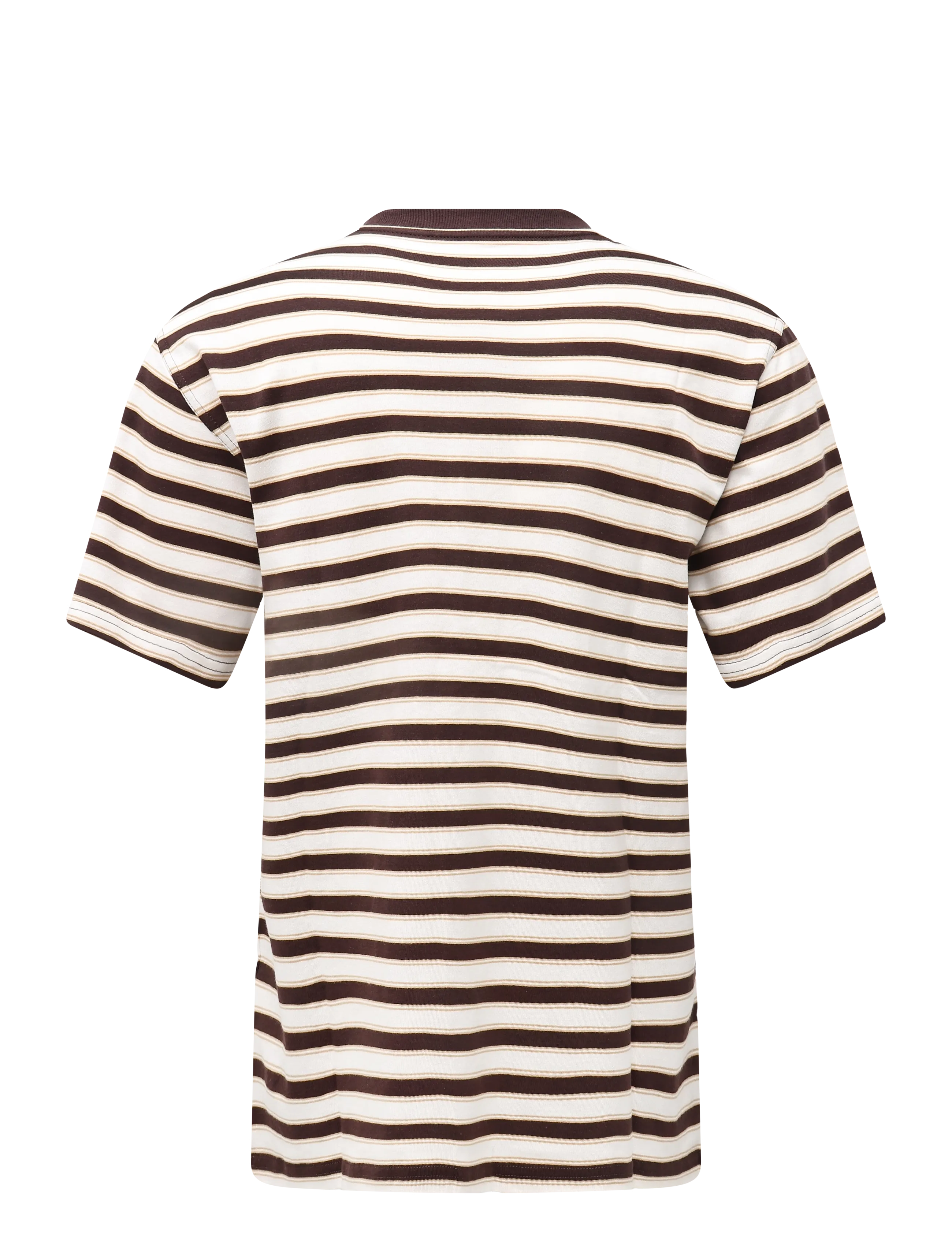 Dickies - STRIPE SS TEE - kortärmade t-shirts - chocolate brown - 1