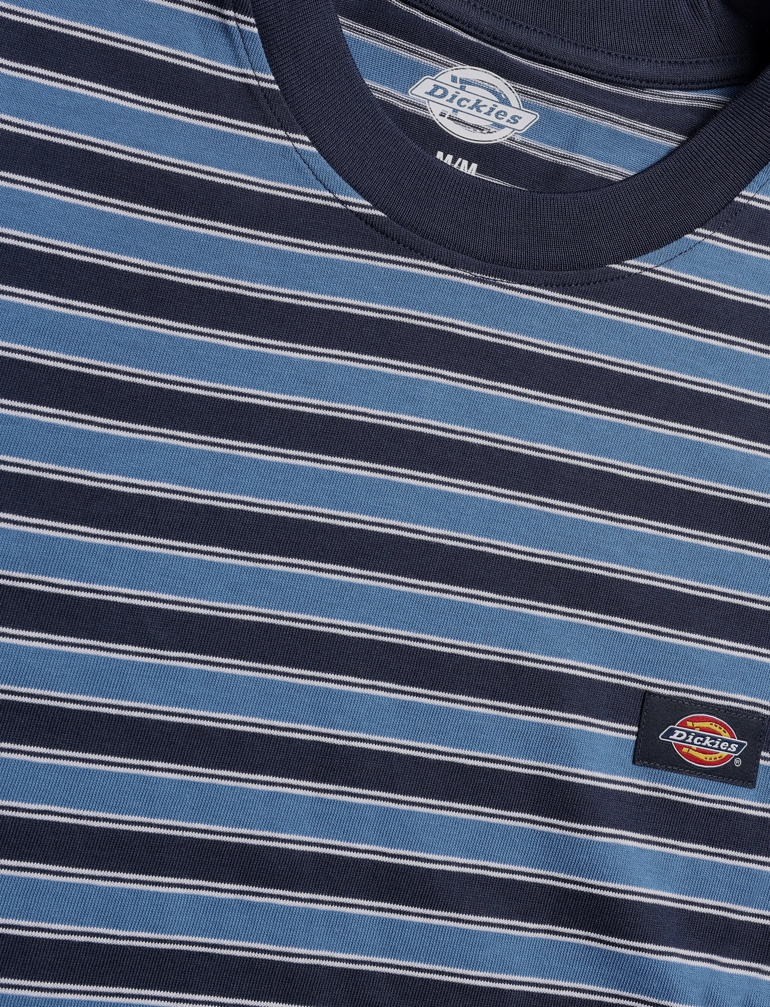 Dickies - STRIPE SS TEE - kortärmade t-shirts - navy blue - 2