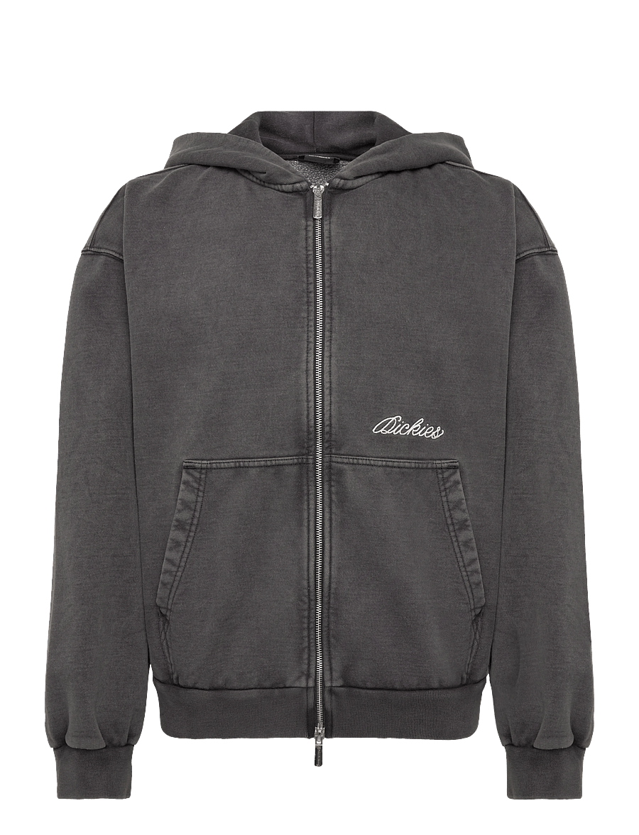 Dickies - BAKER ZIPPED HOODIE - hoodies - black - 0