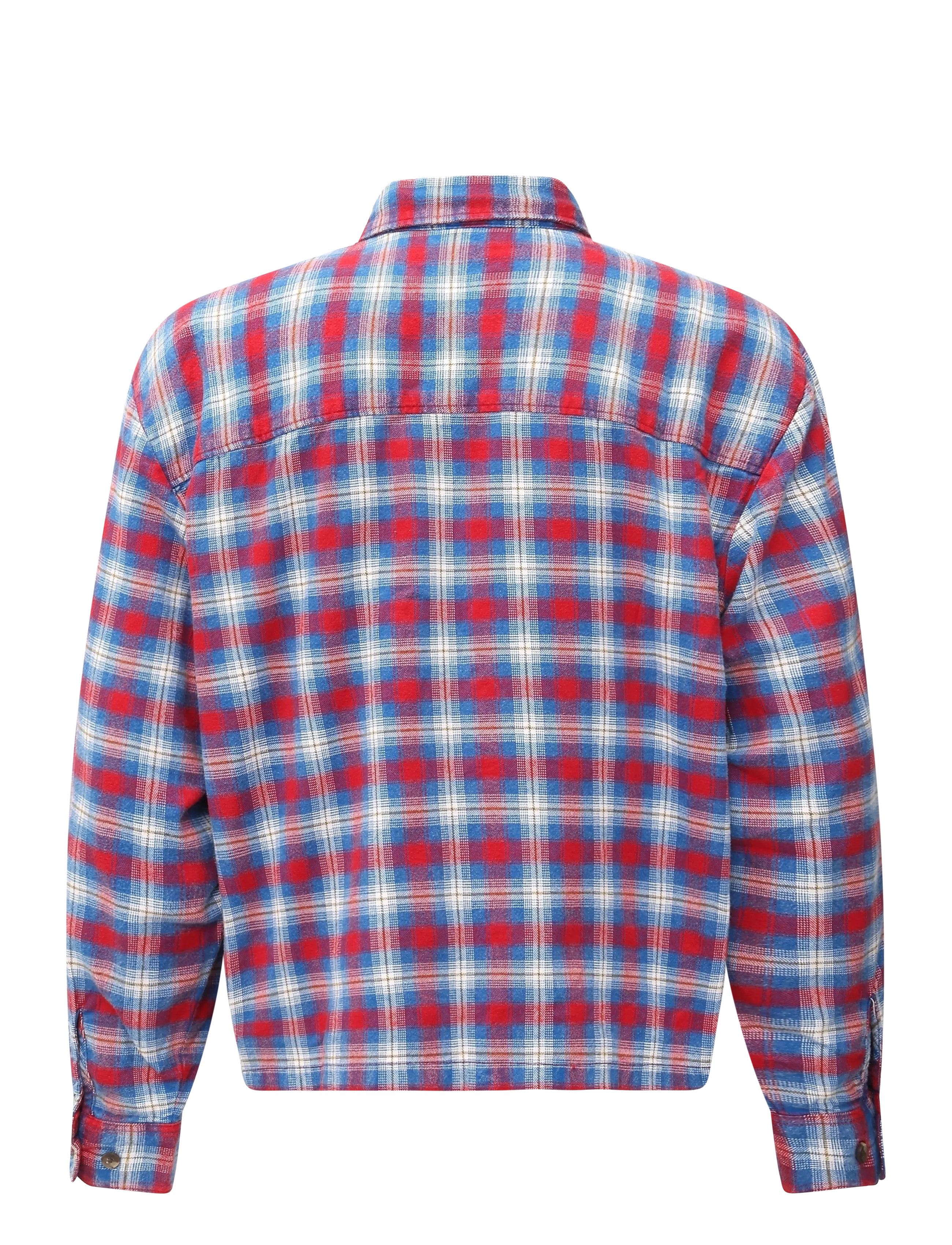 Dickies - JEROME CROPPED FLANNEL SHIRT - deep claret - 1