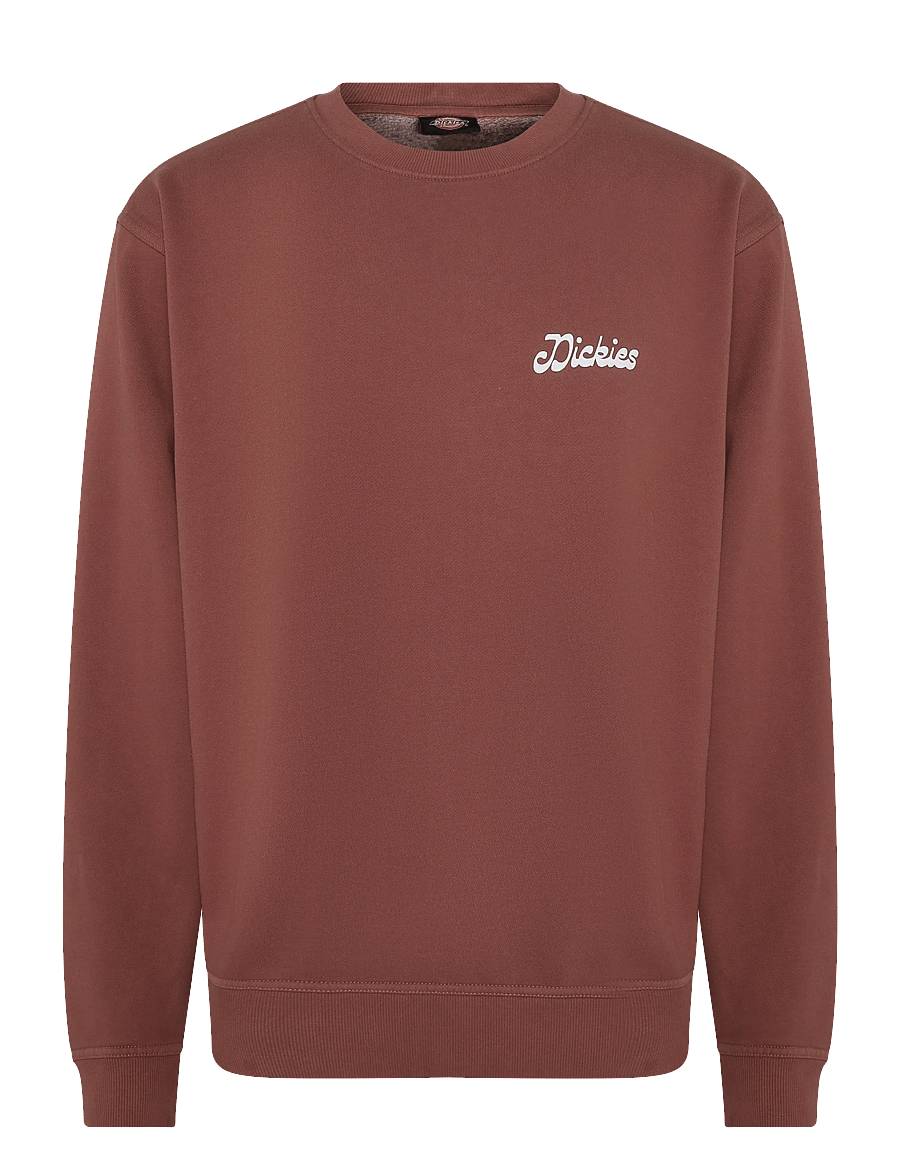 Dickies - CORNVILLE SWEATSHIRT - shoppa efter stil - maroon - 0