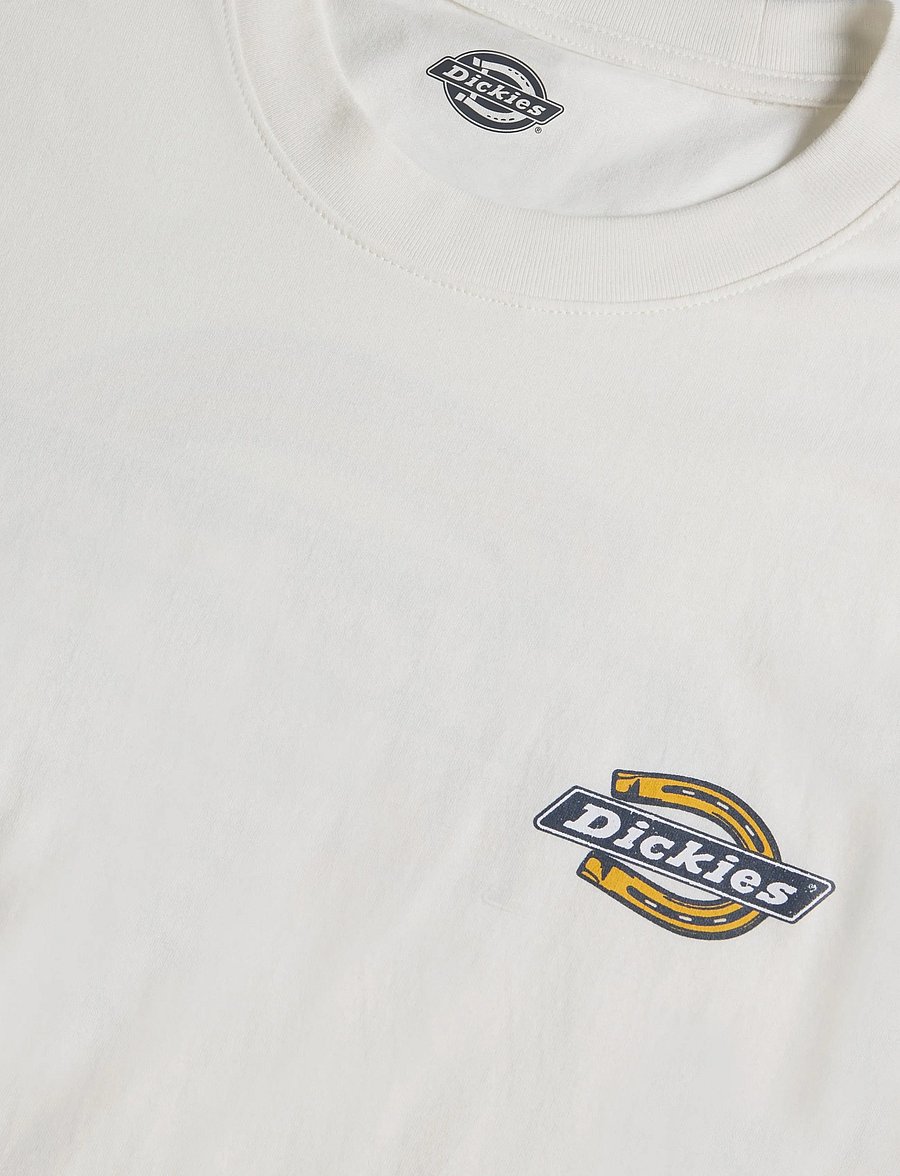 Dickies - PARADISE SS TEE - kurzärmelige t-shirts - egret - 2
