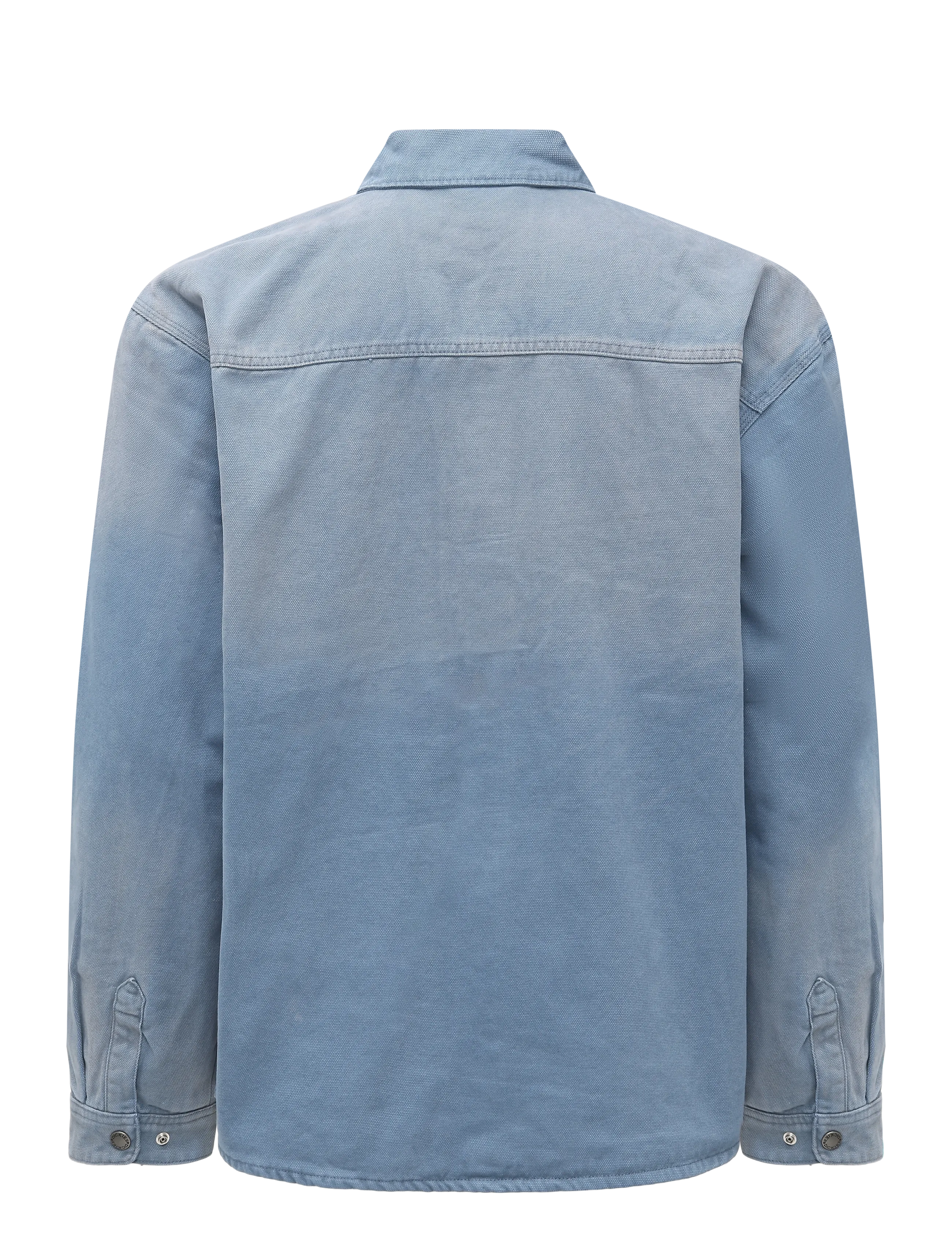 Dickies - FLANNEL LINED CANVAS SHACKET - retro indigo - 1