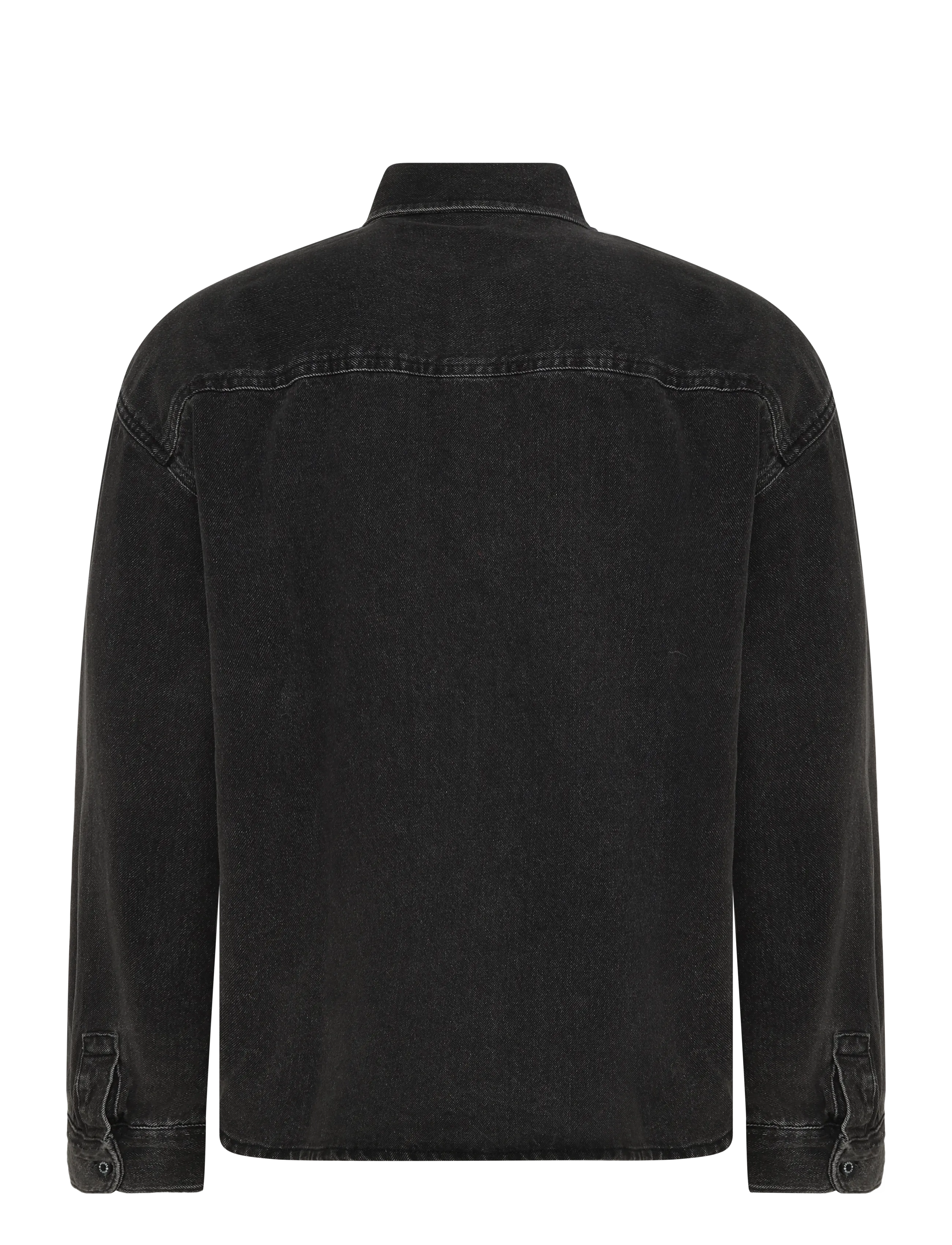 Dickies - MECHANIC DENIM SHIRT - teksasärgid - black wash - 1