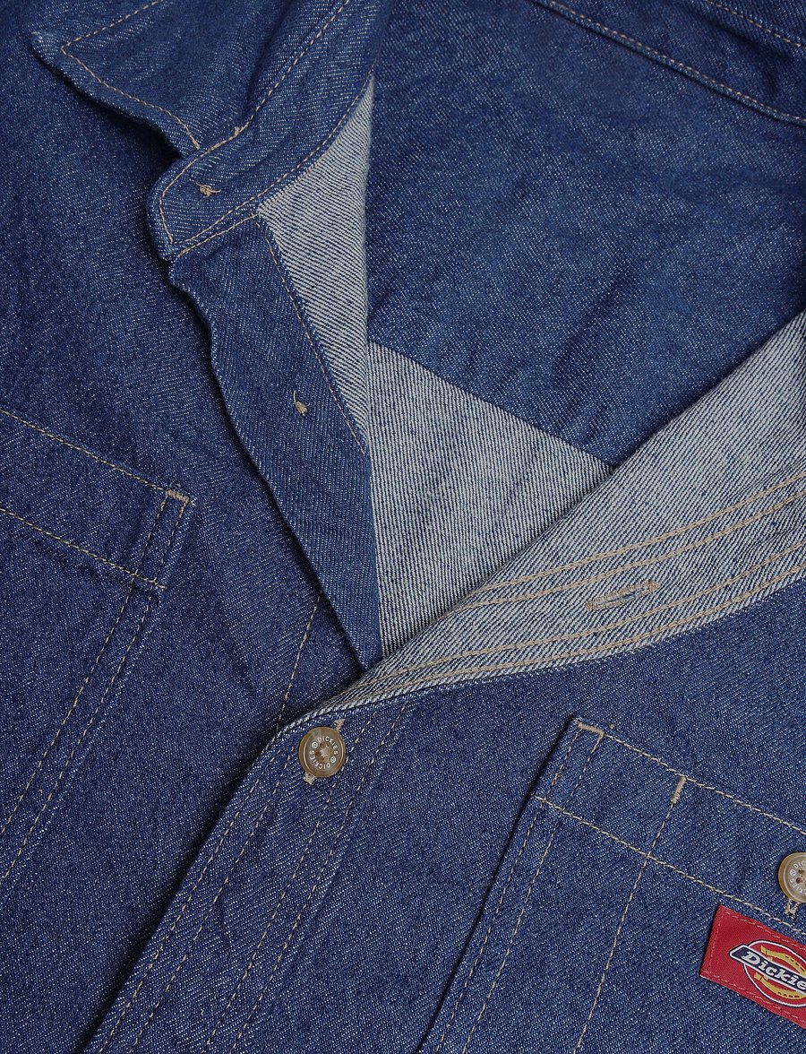 Dickies - MECHANIC DENIM SHIRT - jeansskjortor - raw - 2