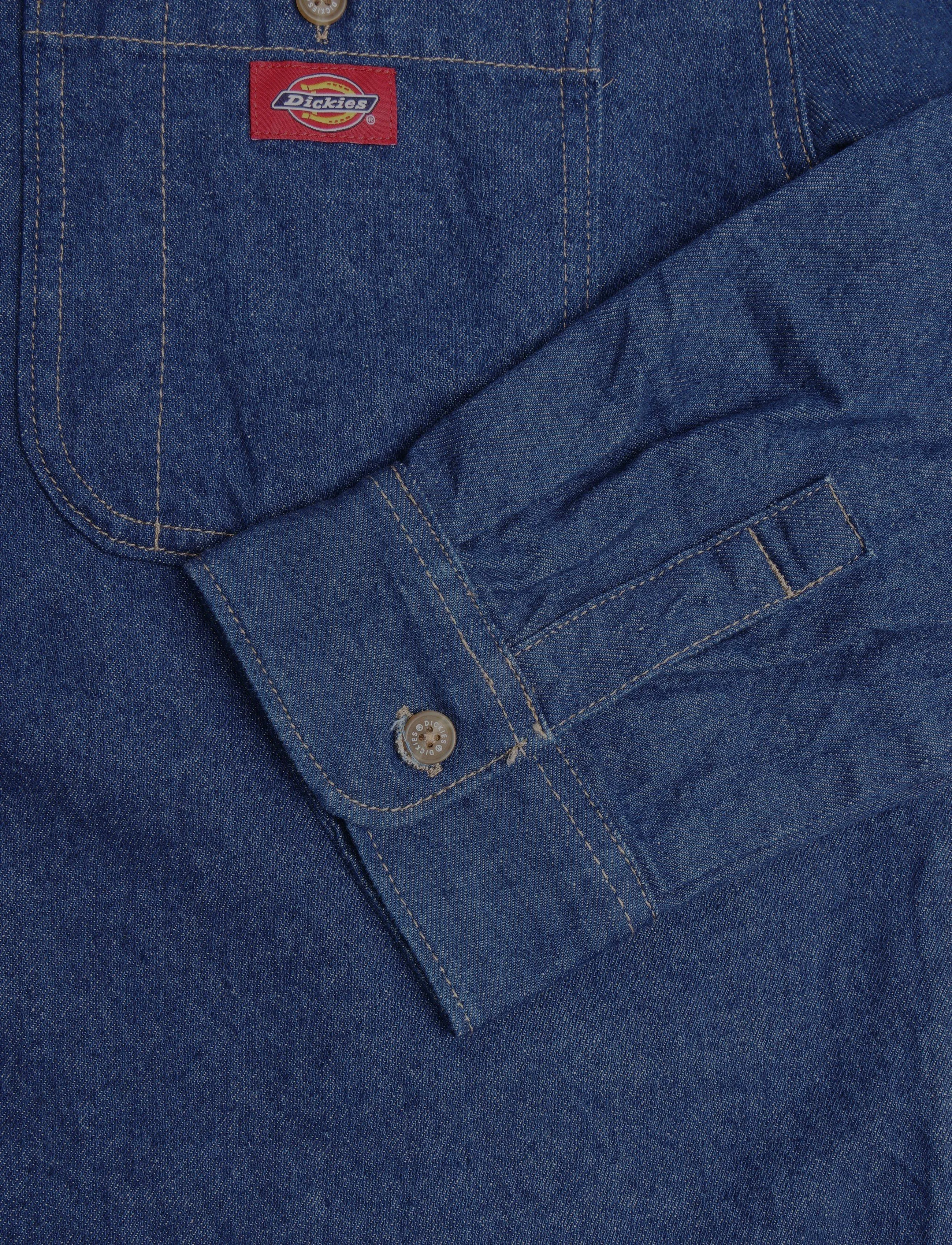 Dickies - MECHANIC DENIM SHIRT - jeansskjortor - raw - 3