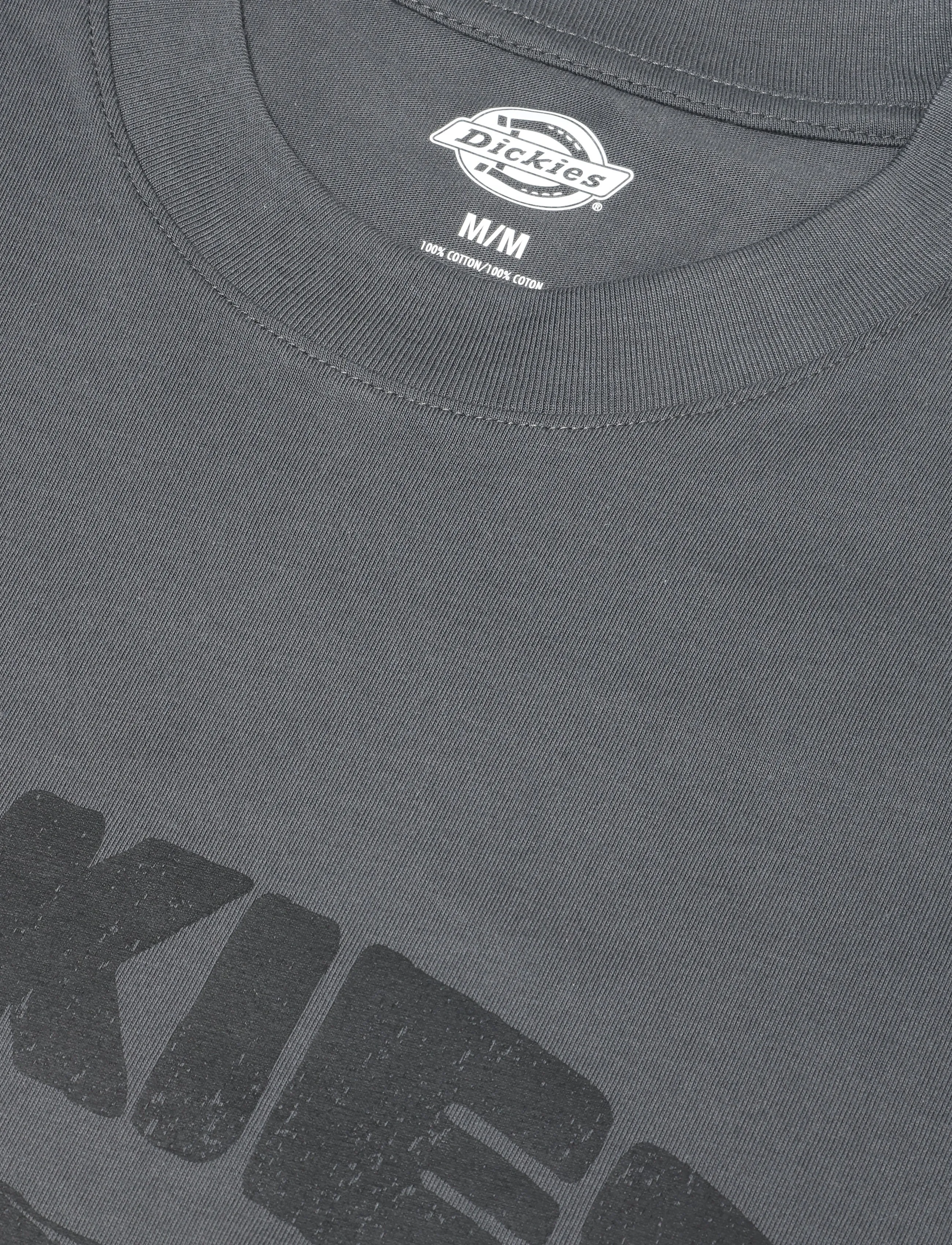 Dickies - MCDERMITT SS TEE - kortärmade t-shirts - charcoal - 2