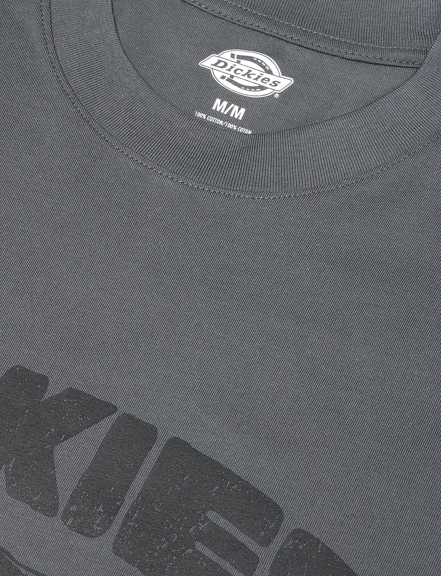 Dickies - MCDERMITT SS TEE - kortärmade t-shirts - charcoal - 2