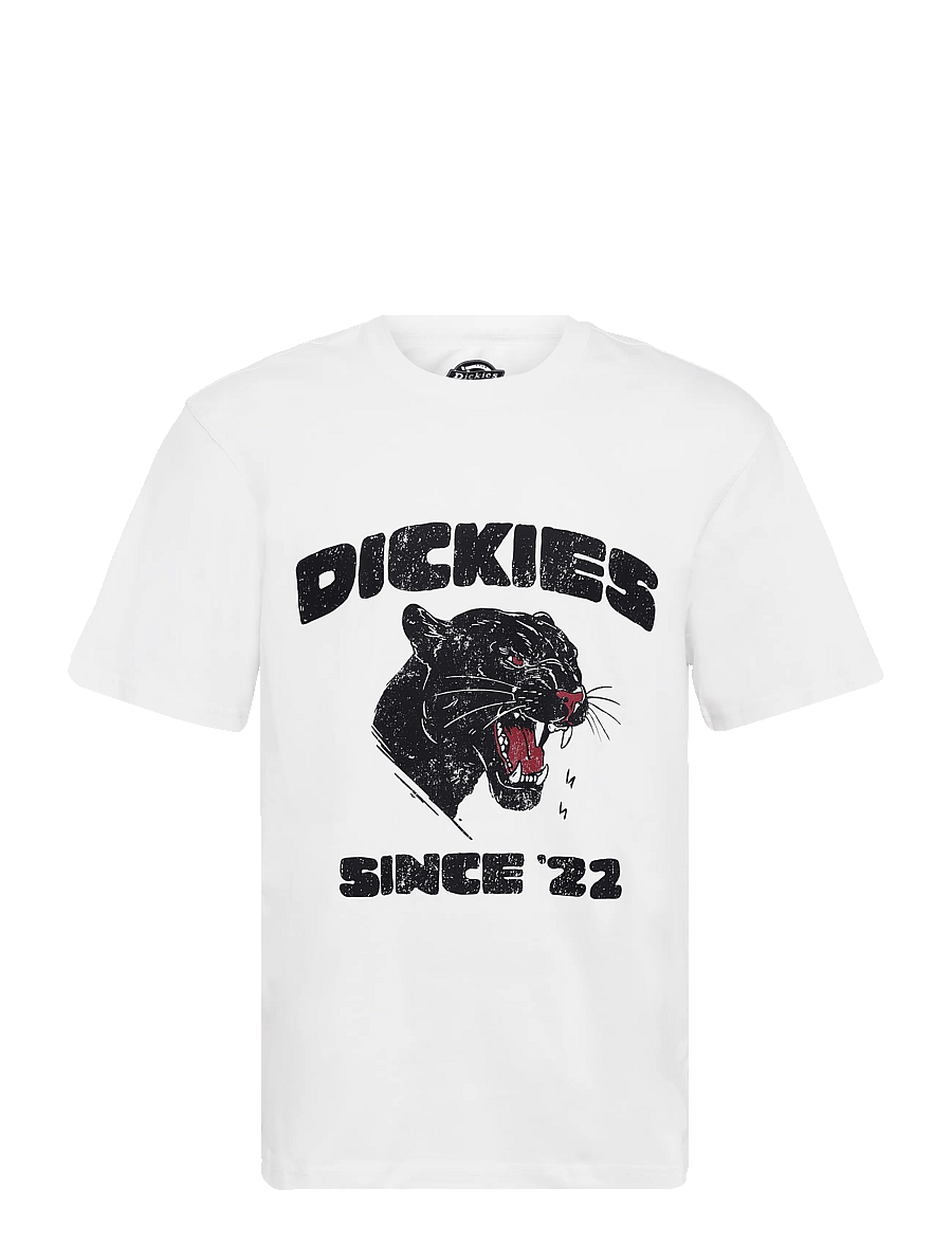 Dickies - MCDERMITT SS TEE - kurzärmelige t-shirts - egret - 0