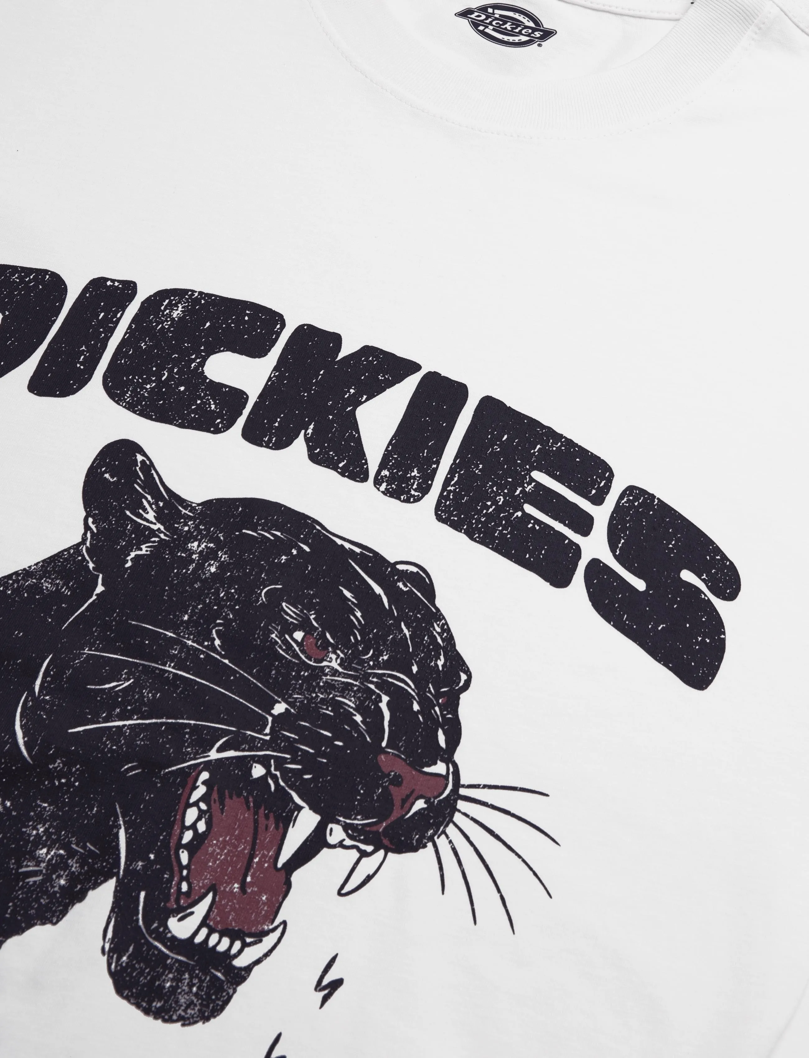Dickies - MCDERMITT SS TEE - kurzärmelige t-shirts - egret - 2