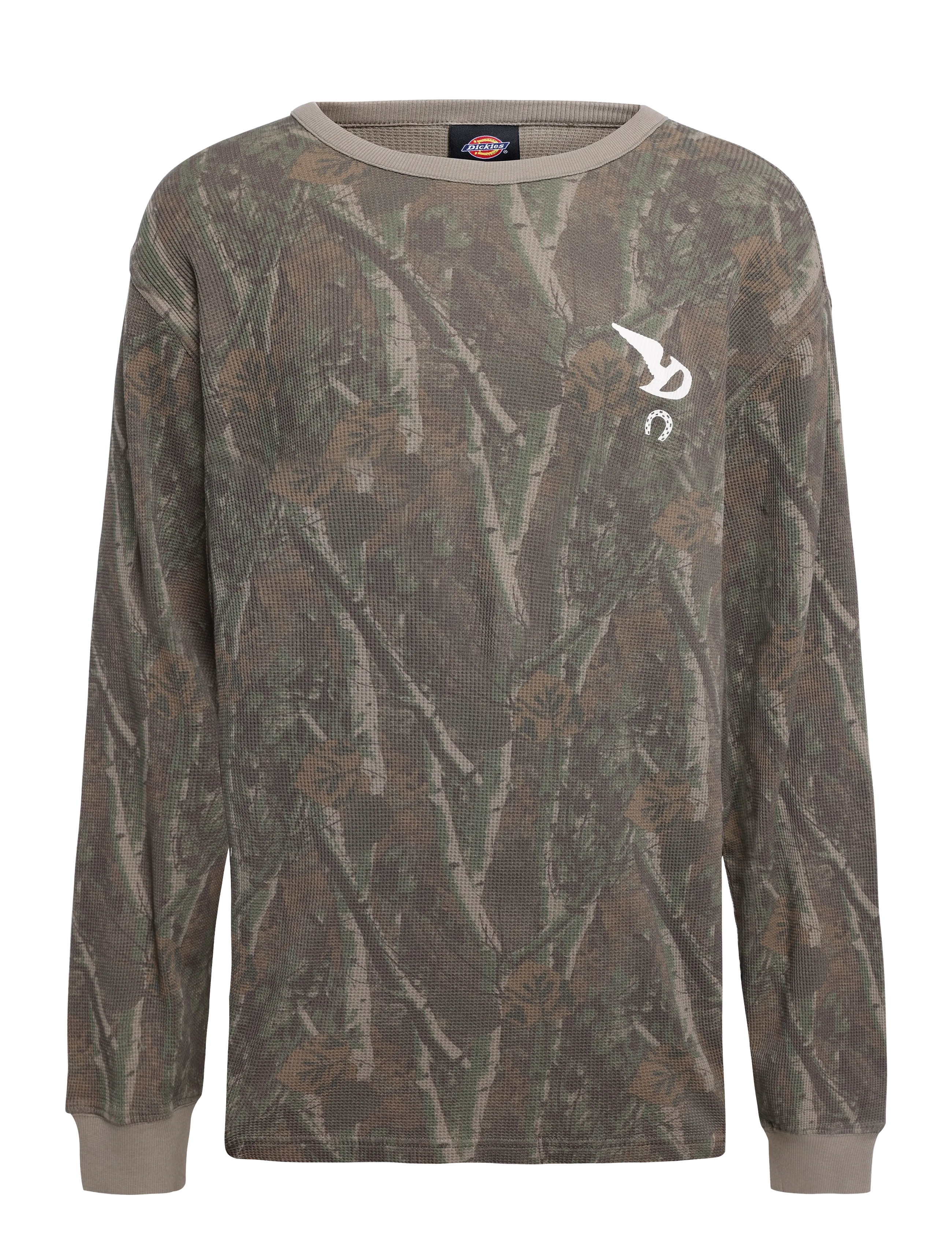 Dickies BRADENTON WAFFLE LS TEE - Herbstgarderobe - CAMOUFLAGE / multi