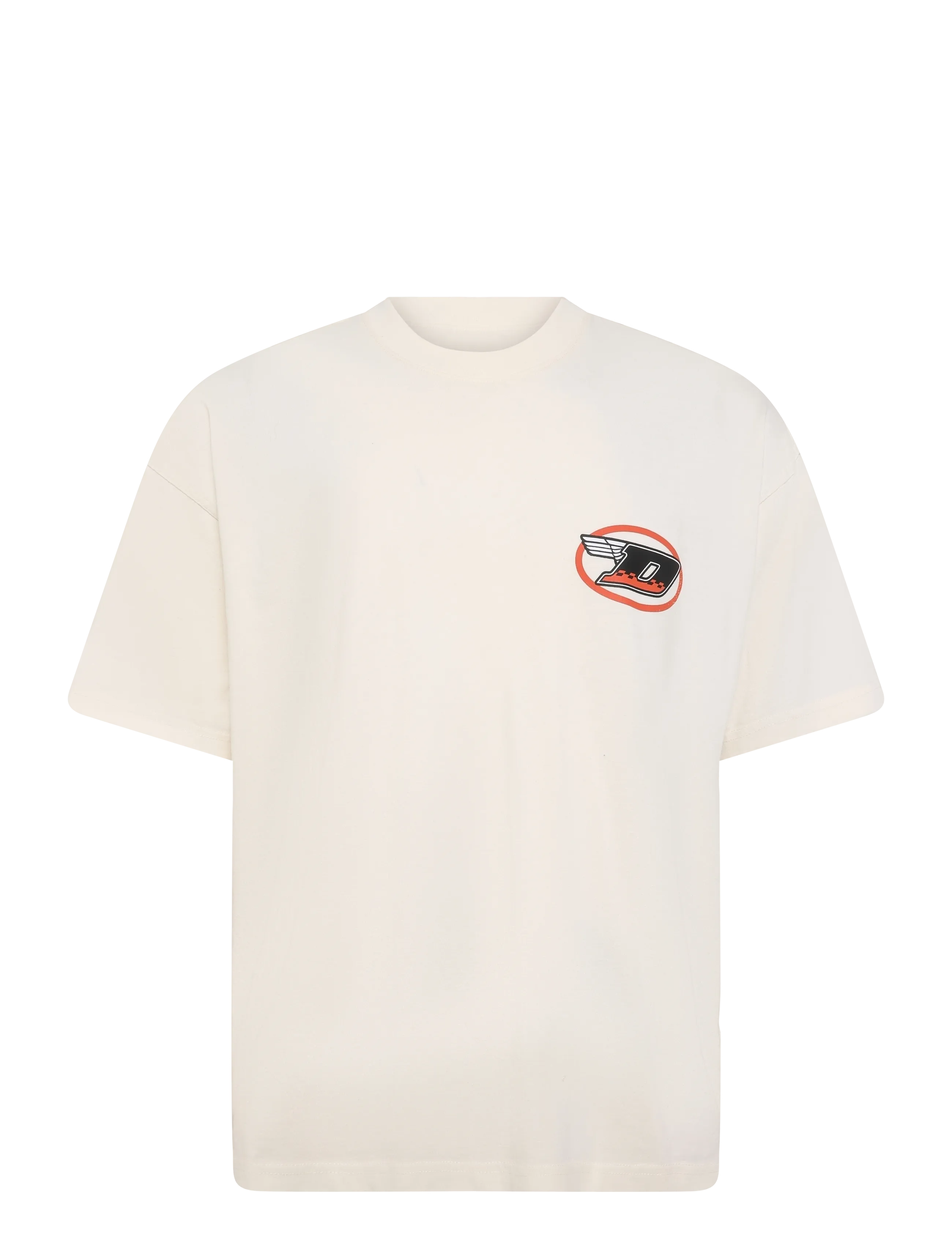 Dickies BRADENTON SS TEE - Kläder - EGRET / cream