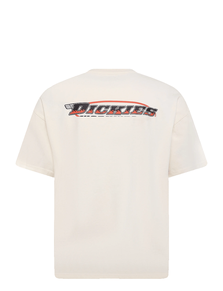 Dickies - BRADENTON SS TEE - kortärmade t-shirts - egret - 1