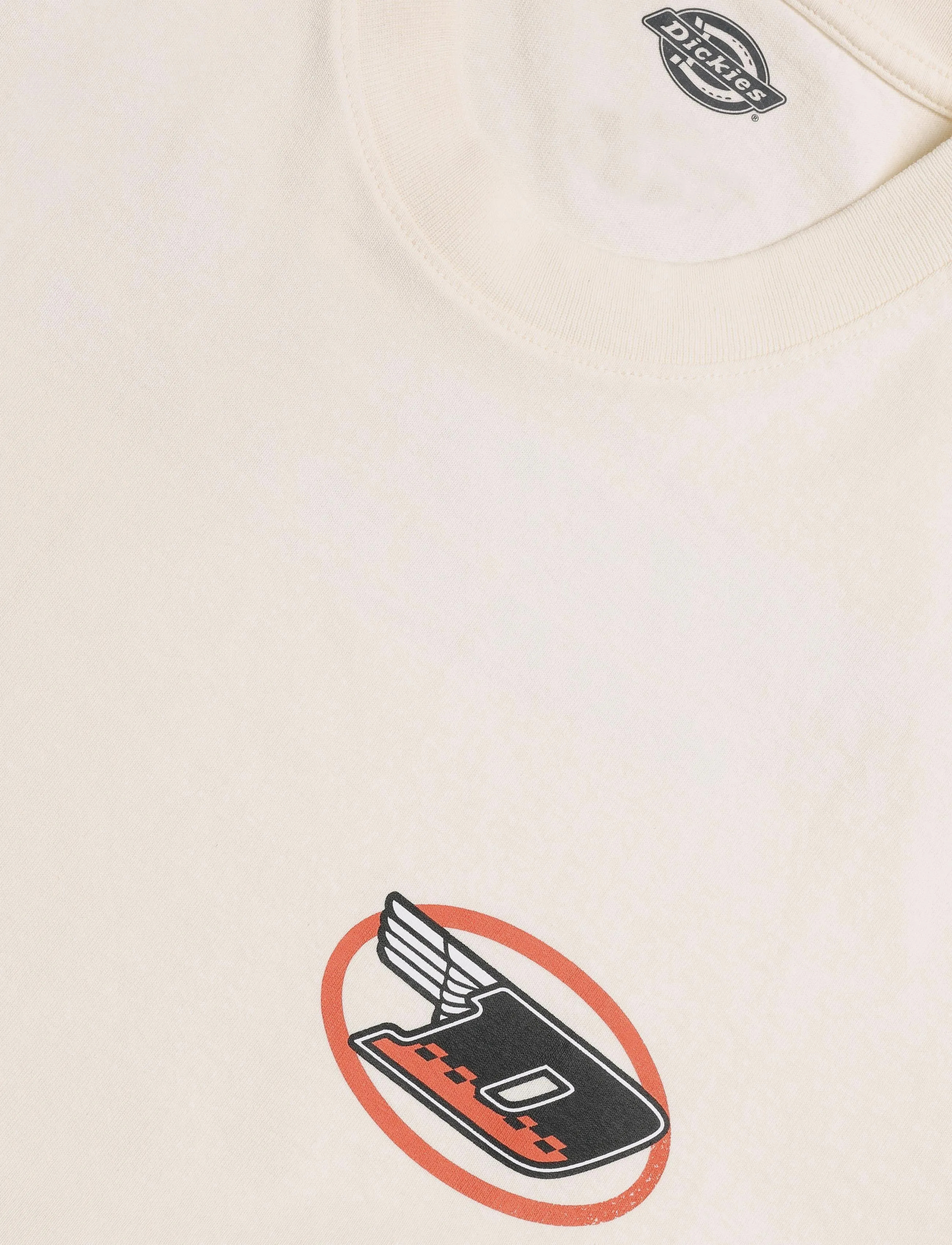 Dickies - BRADENTON SS TEE - kortärmade t-shirts - egret - 2