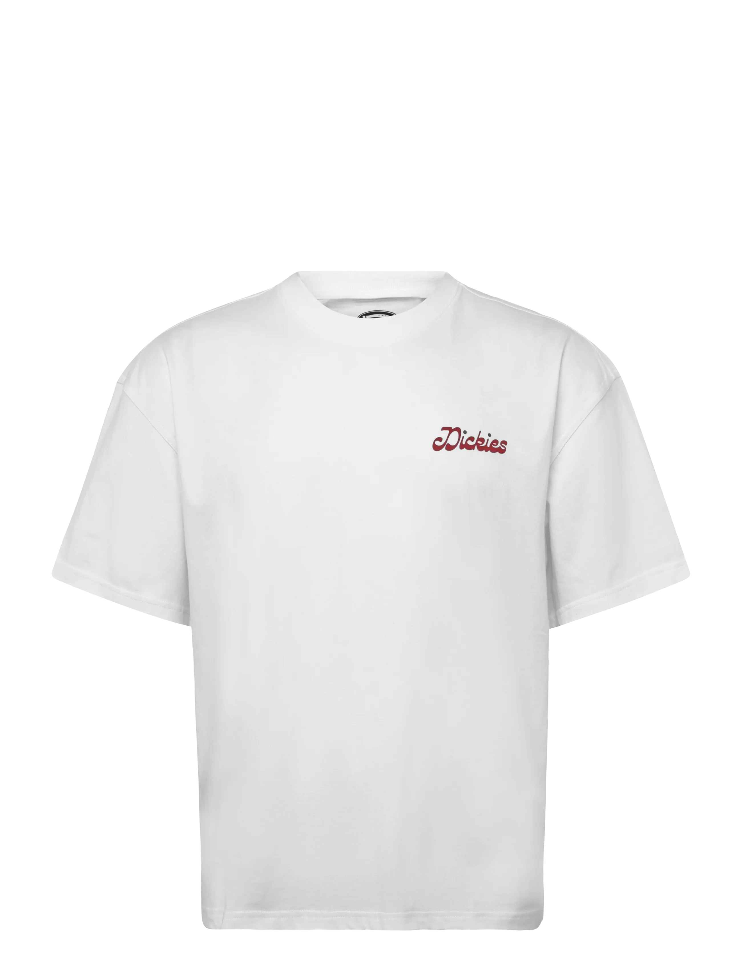 Dickies CORNVILLE SS TEE - Tøj - WHITE / white
