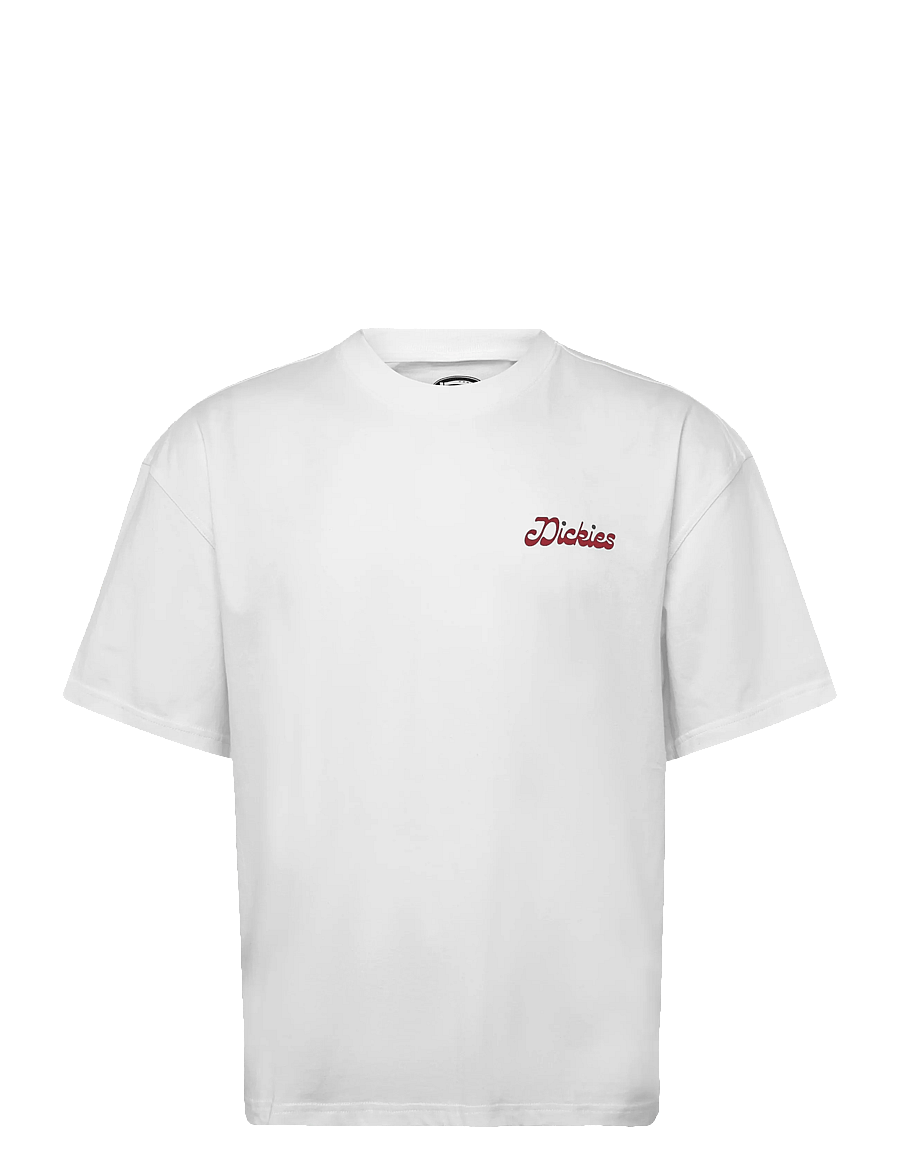 Dickies - CORNVILLE SS TEE - kortærmede t-shirts - white - 0