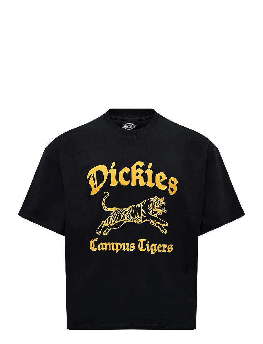 Dickies - APALACHICOLSA SS TEE - kortärmade t-shirts - black - 0