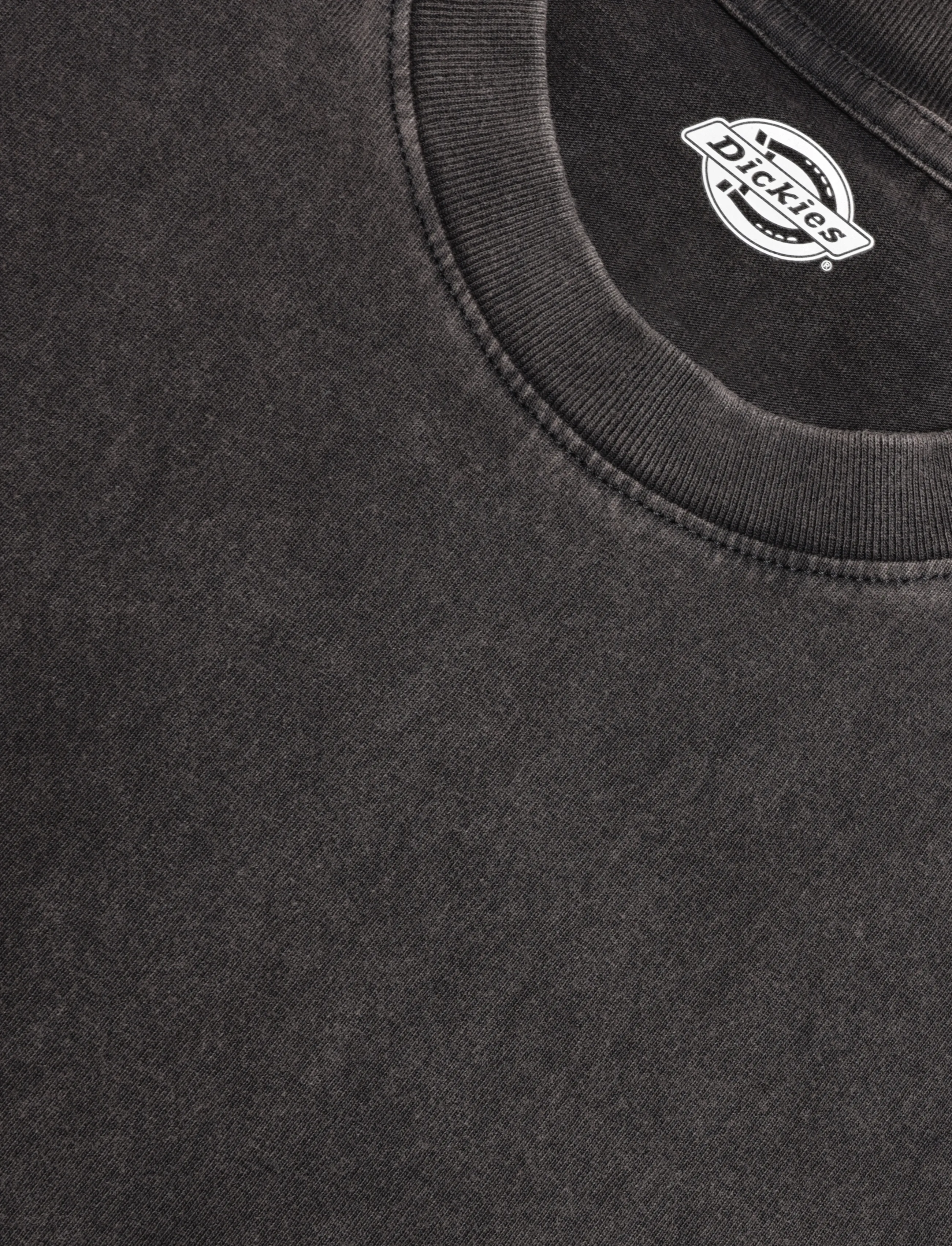 Dickies - BAKER SS TEE - kurzärmelige t-shirts - black - 2