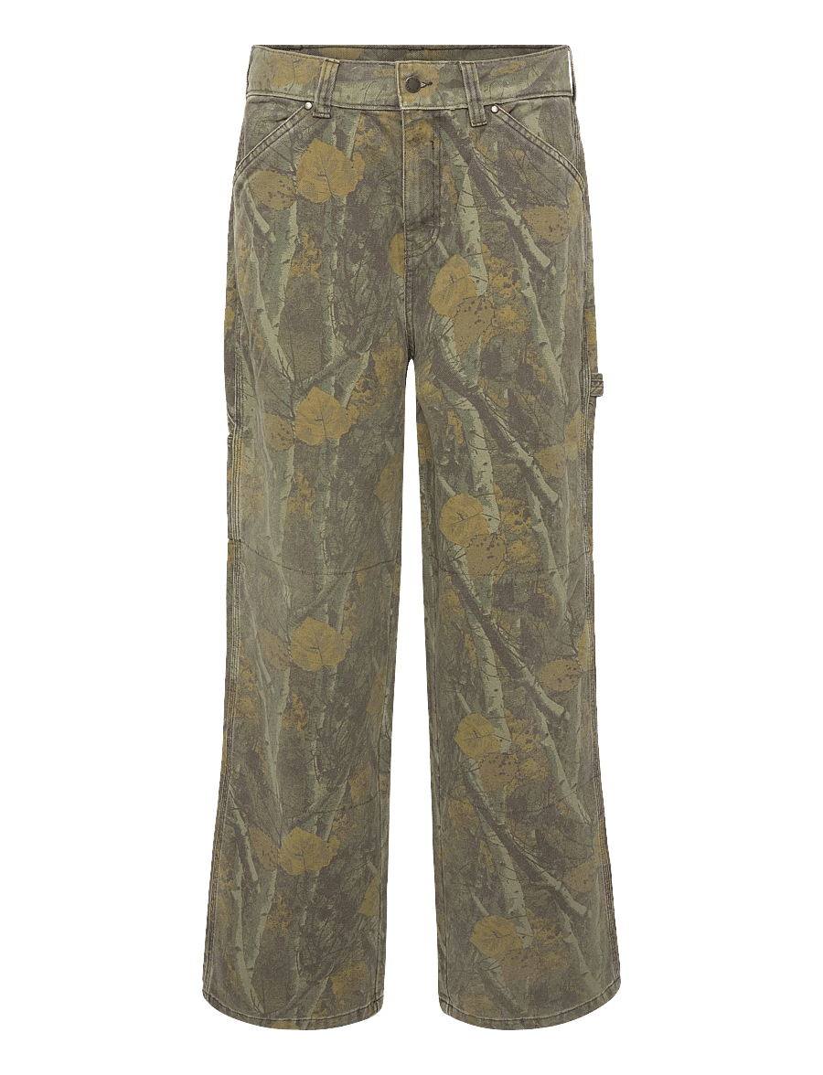 Dickies - HOUCK LOOSE STRAIGHT CAMO CANVAS PANTS - casual trousers - camouflage - 0