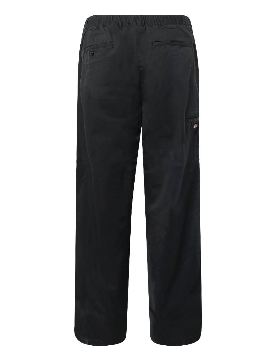 Dickies - 247 LOOSE ELASTICATED WORK PANT - casual byxor - black - 1