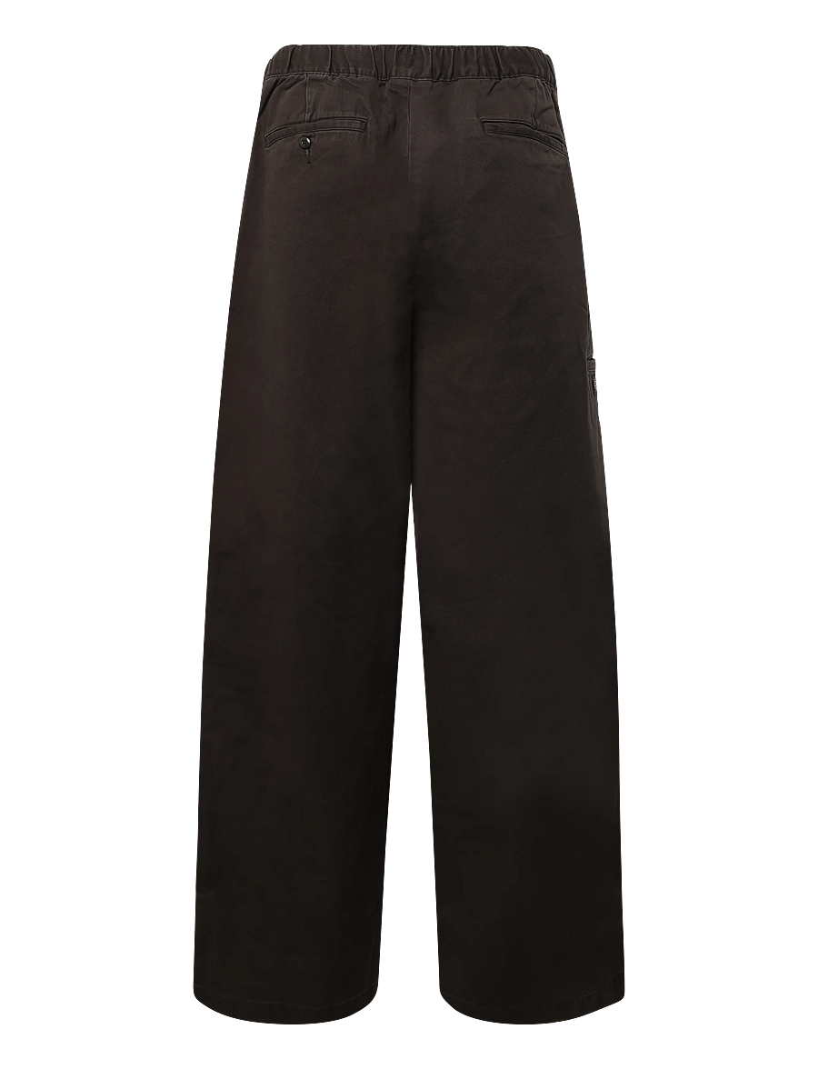 Dickies - 247 LOOSE ELASTICATED WORK PANT - casual byxor - dark brown - 1