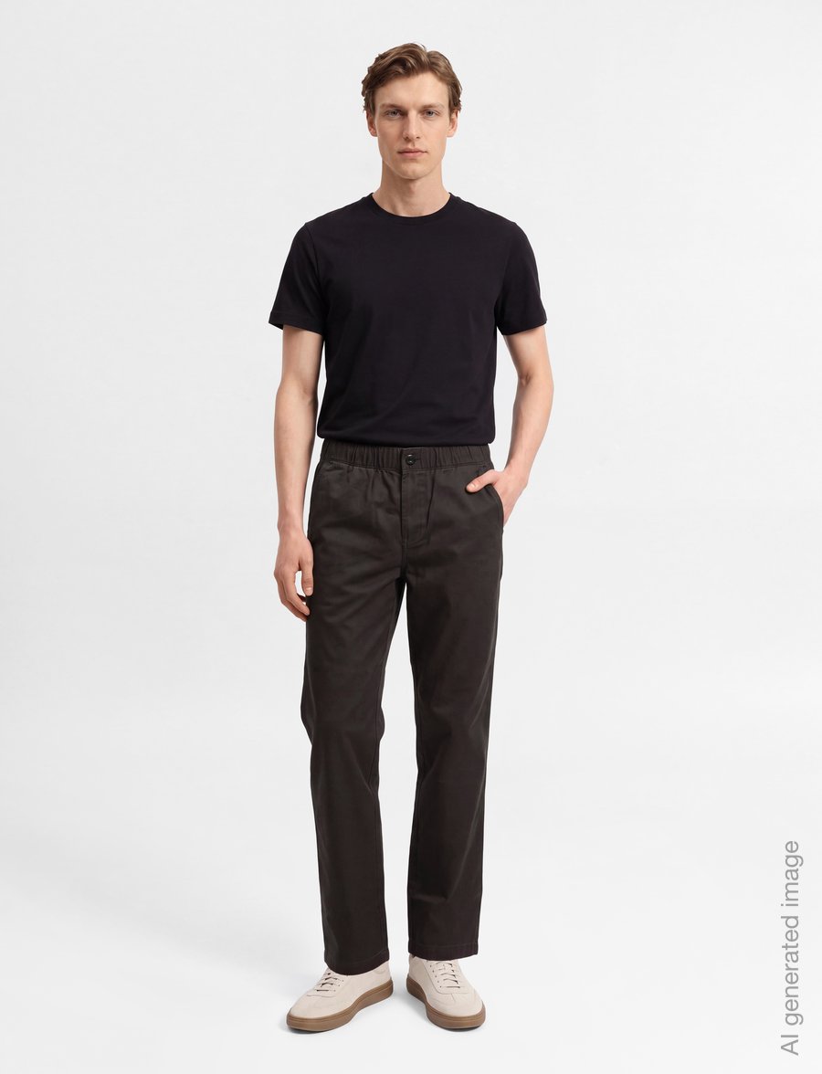 Dickies - 247 LOOSE ELASTICATED WORK PANT - casual trousers - dark brown - 0