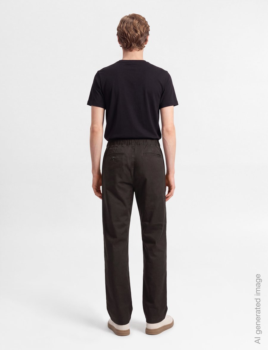 Dickies - 247 LOOSE ELASTICATED WORK PANT - casual trousers - dark brown - 4