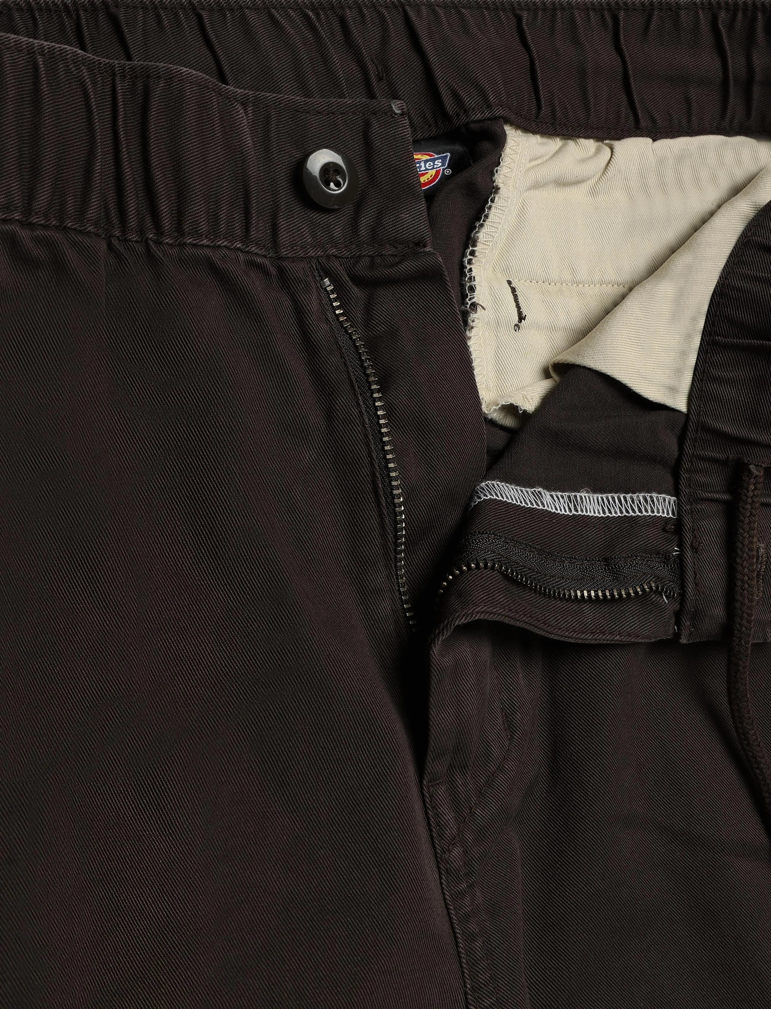 Dickies - 247 LOOSE ELASTICATED WORK PANT - casual byxor - dark brown - 2