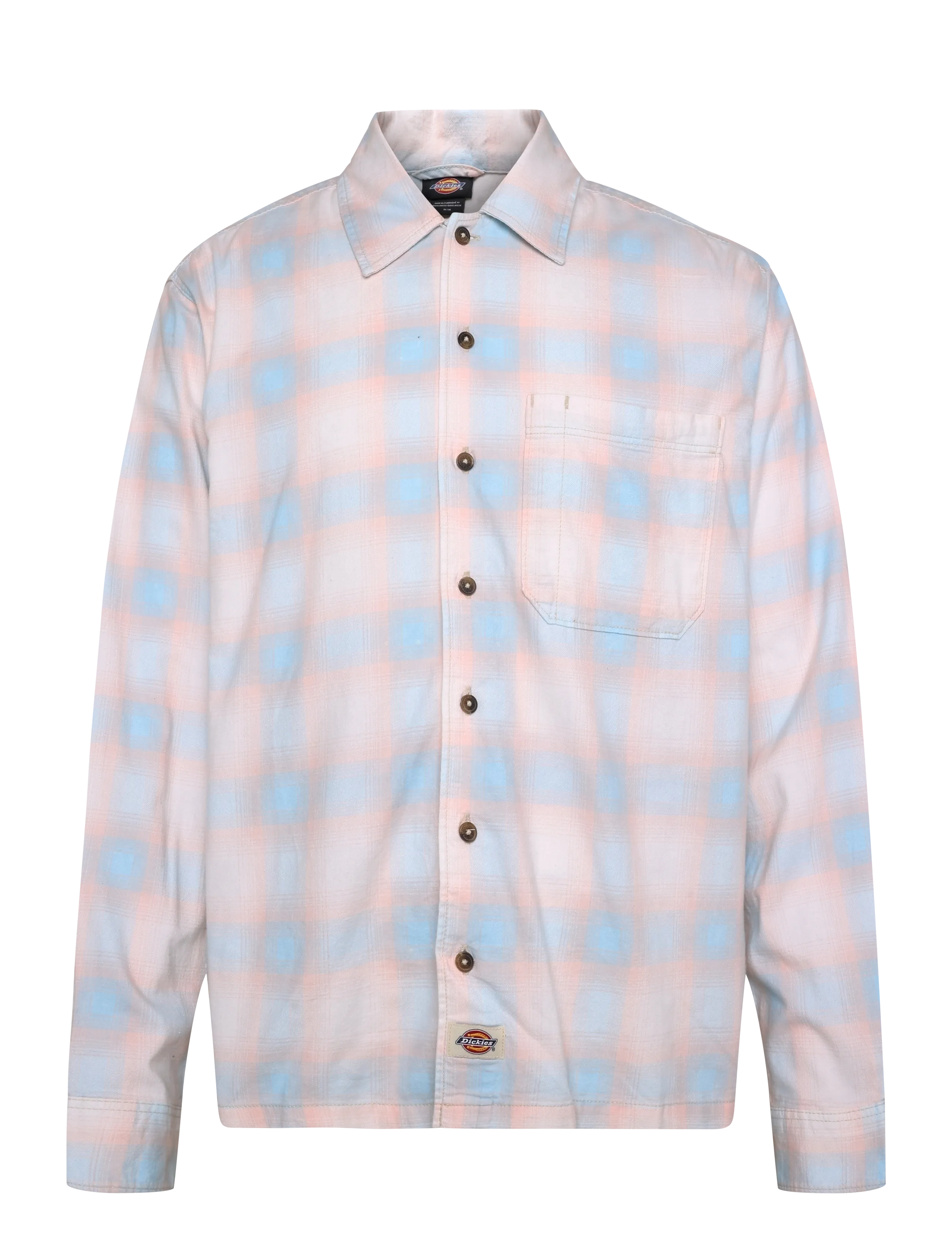Dickies GULFPORT FLANNEL SHIRT - Casual skjorter - BONE / cream
