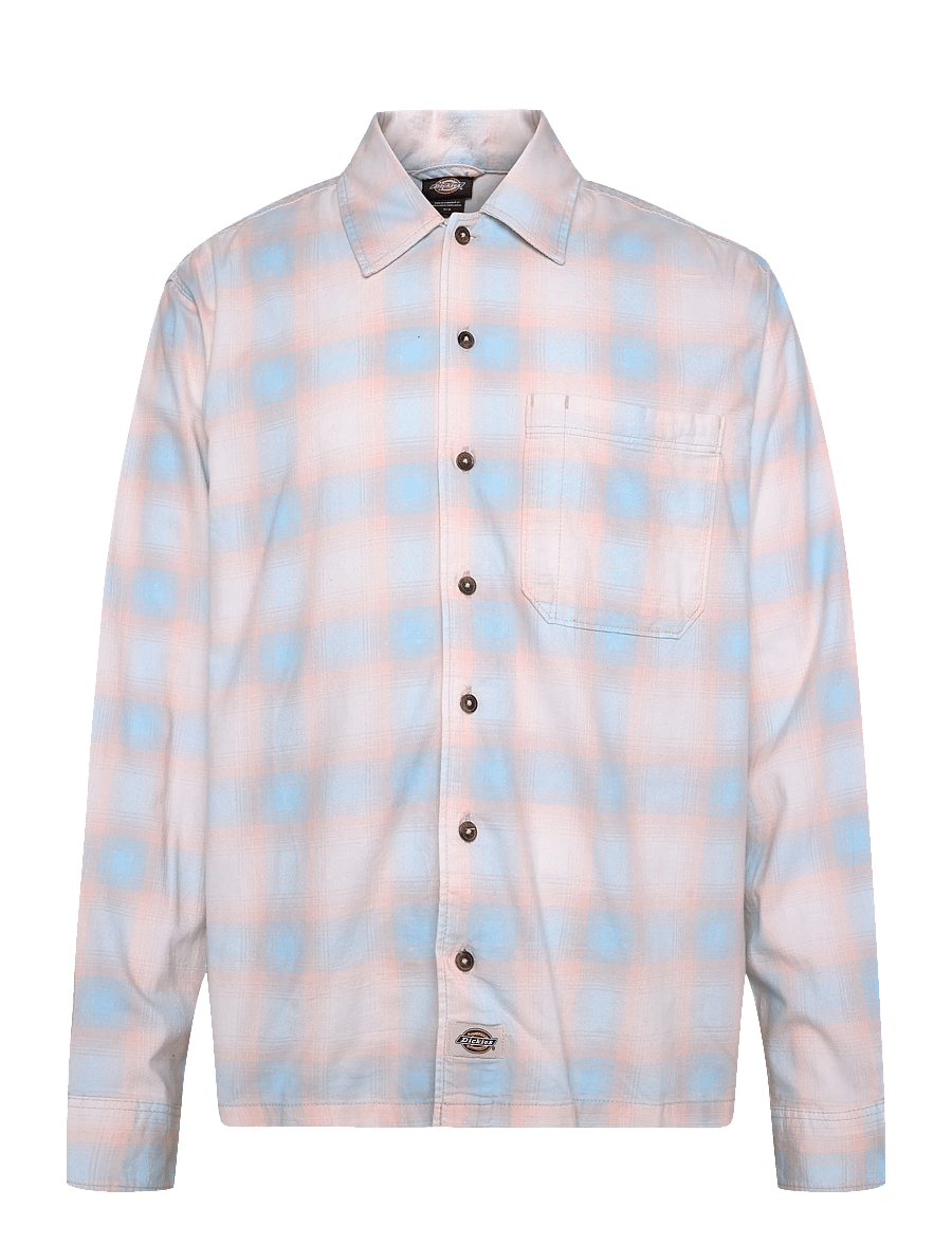 Dickies - GULFPORT FLANNEL SHIRT - flannel-skjorter - bone - 0