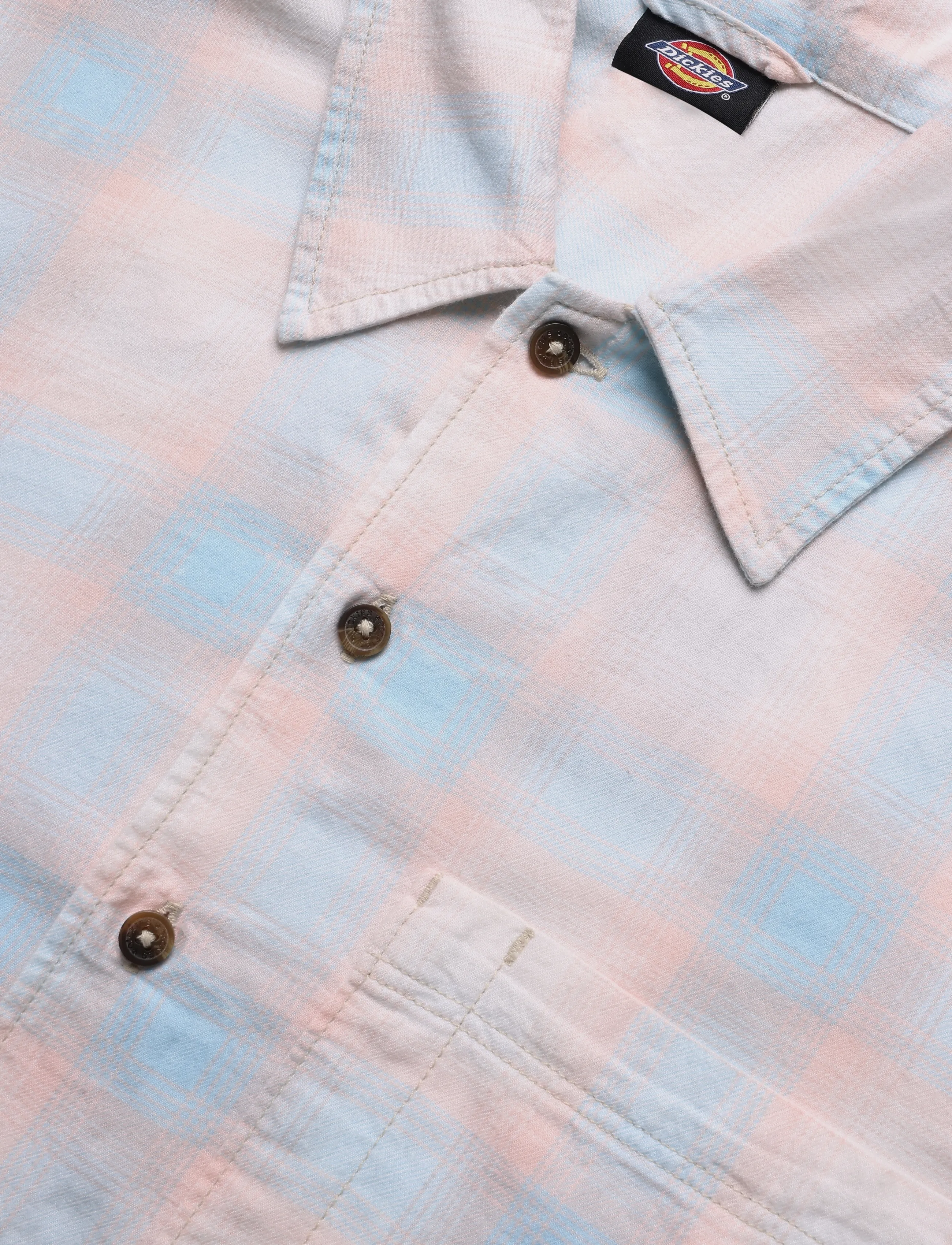 Dickies - GULFPORT FLANNEL SHIRT - flannel-skjorter - bone - 2