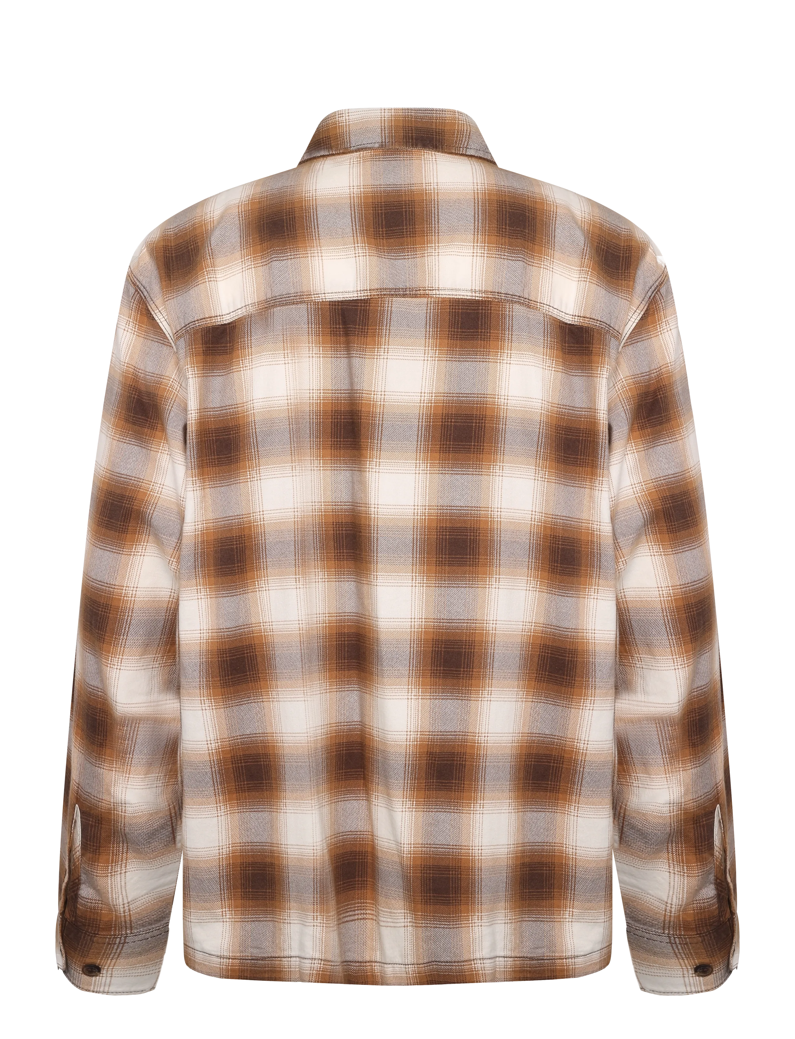 Dickies - GULFPORT FLANNEL SHIRT - flannel-skjorter - chocolate brown - 1