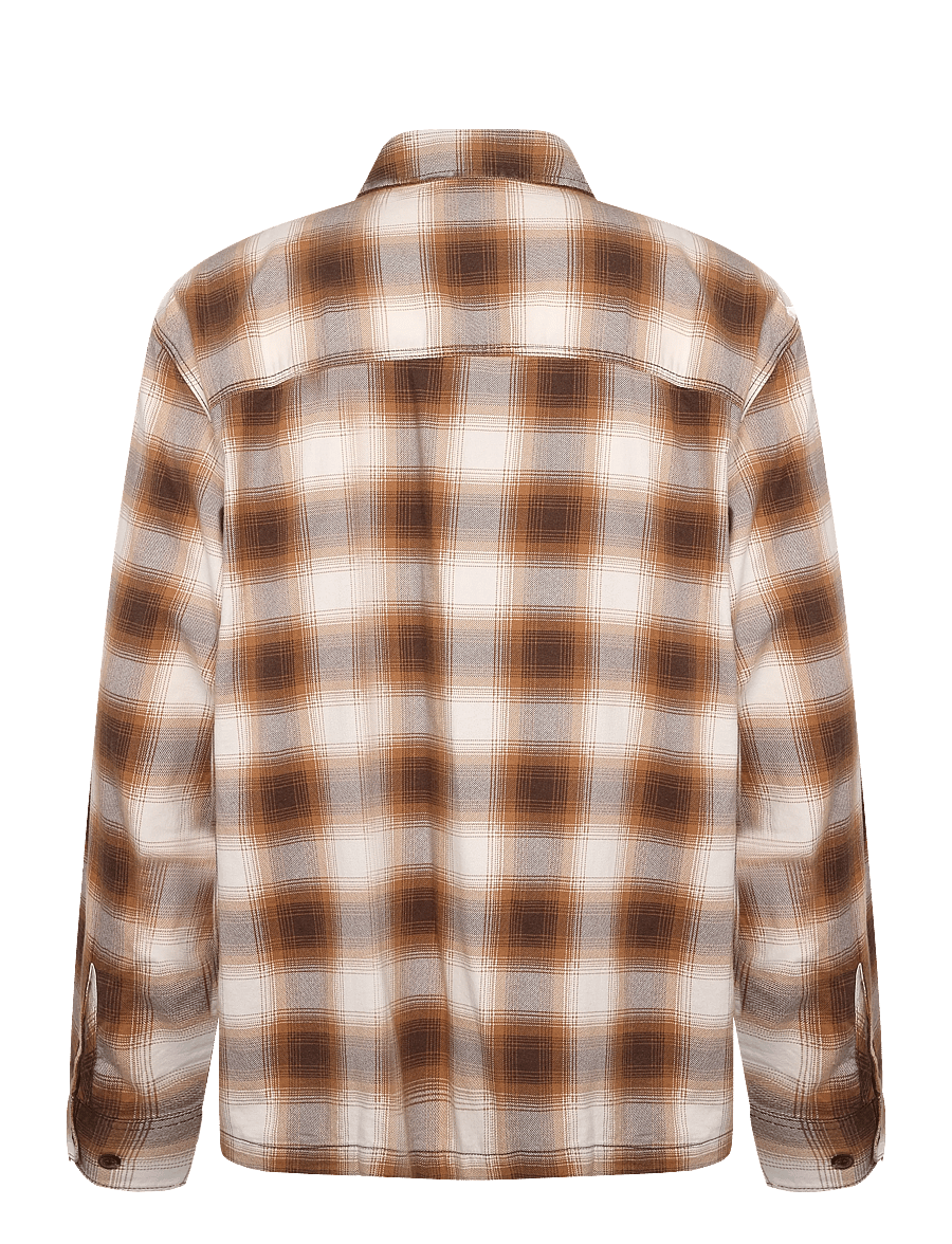 Dickies - GULFPORT FLANNEL SHIRT - flannel-skjorter - chocolate brown - 1