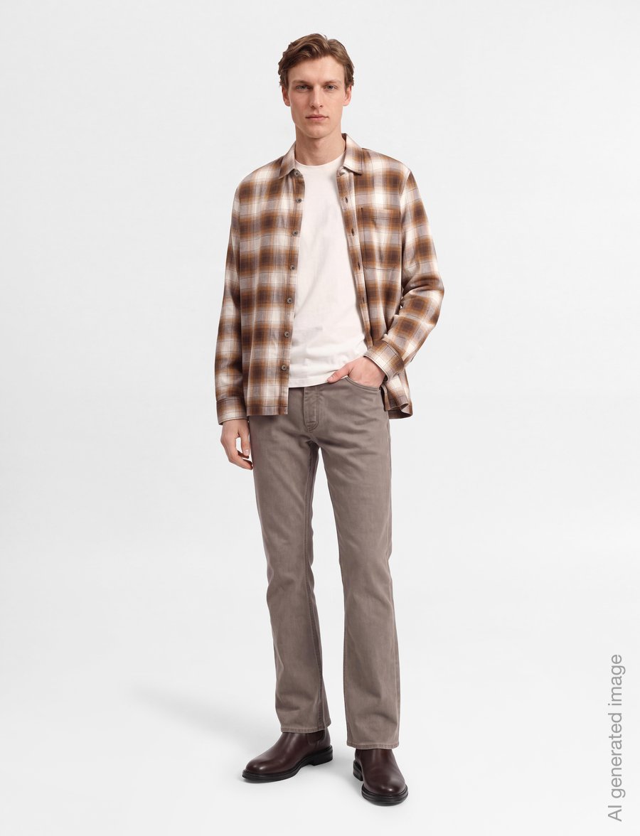 Dickies - GULFPORT FLANNEL SHIRT - flanell-hemden - chocolate brown - 0