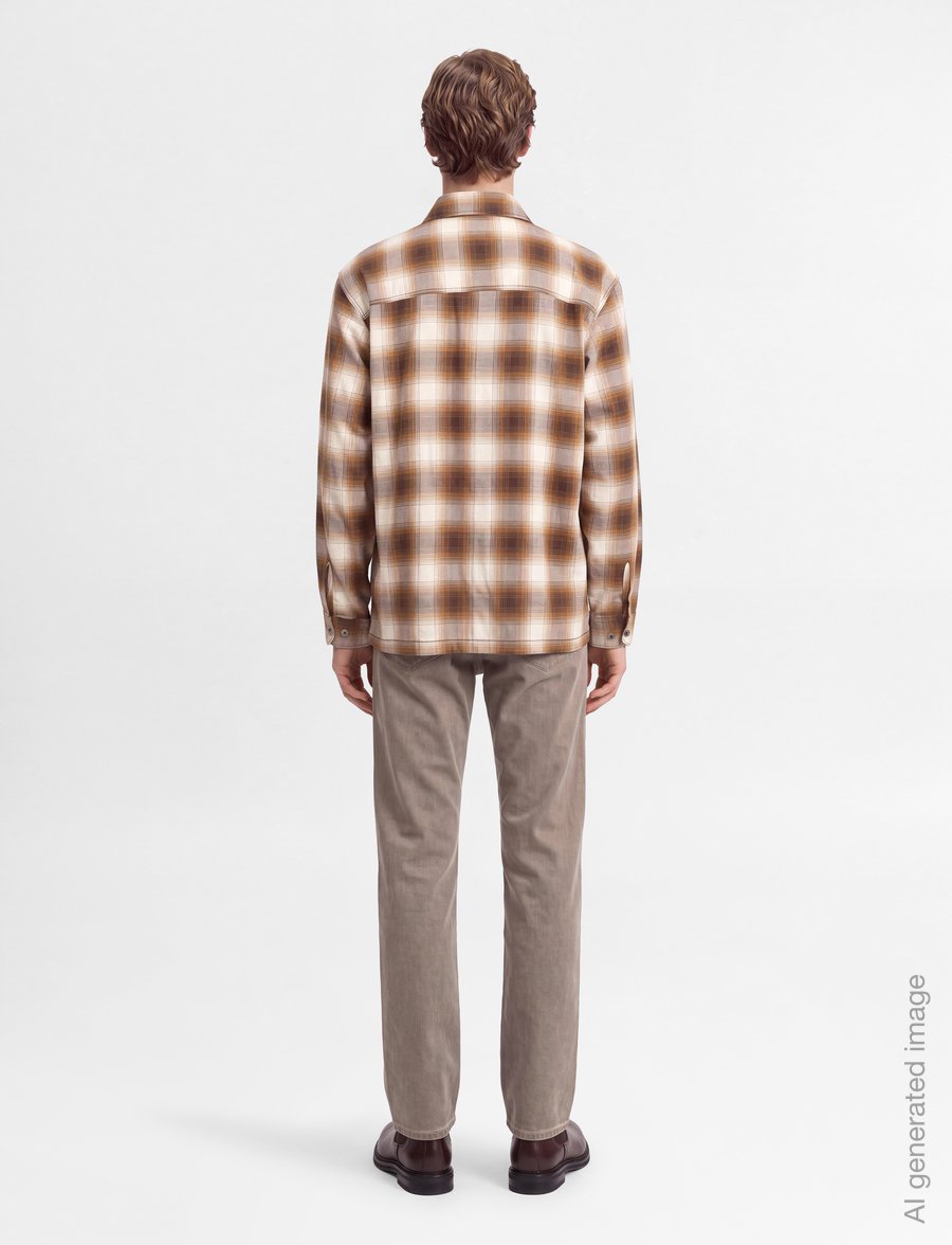 Dickies - GULFPORT FLANNEL SHIRT - flanell-hemden - chocolate brown - 4