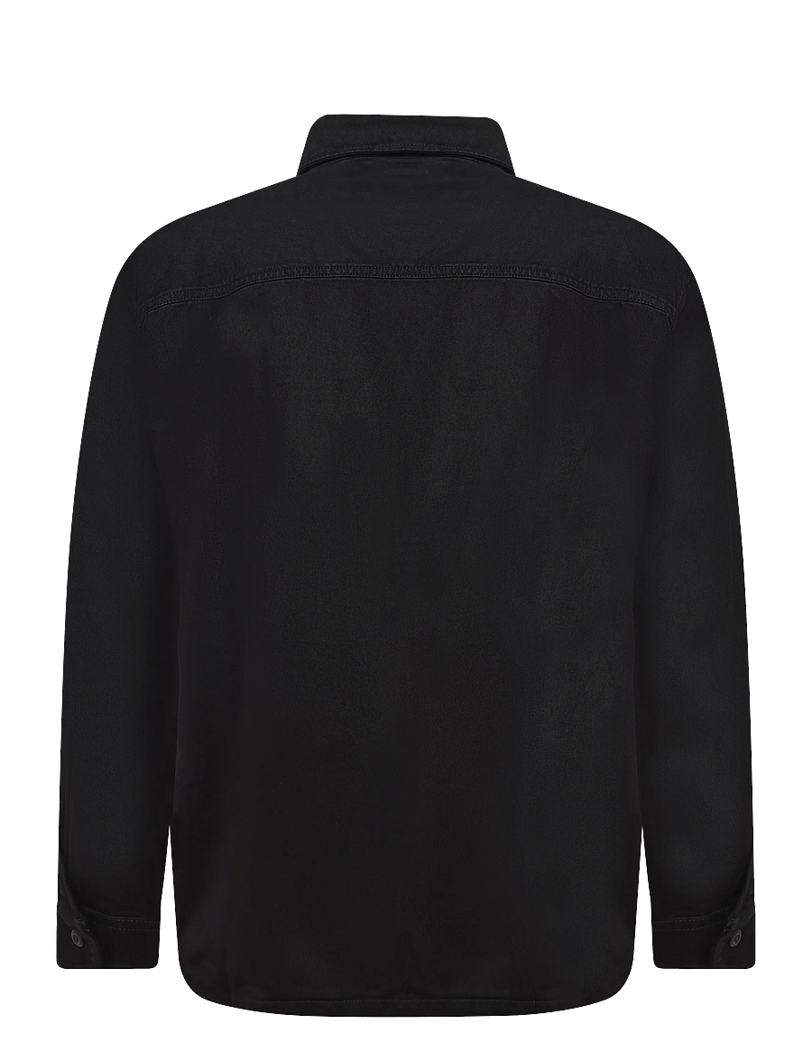 Dickies - 247 GARMENT DYED WORK SHIRT - triibulised särgid - black - 1