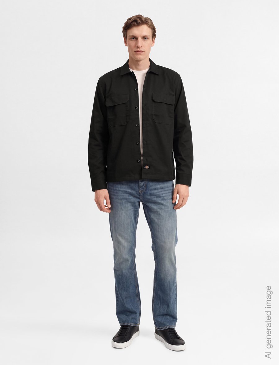 Dickies - 247 SHACKET - pirkt pēc stila - black - 0